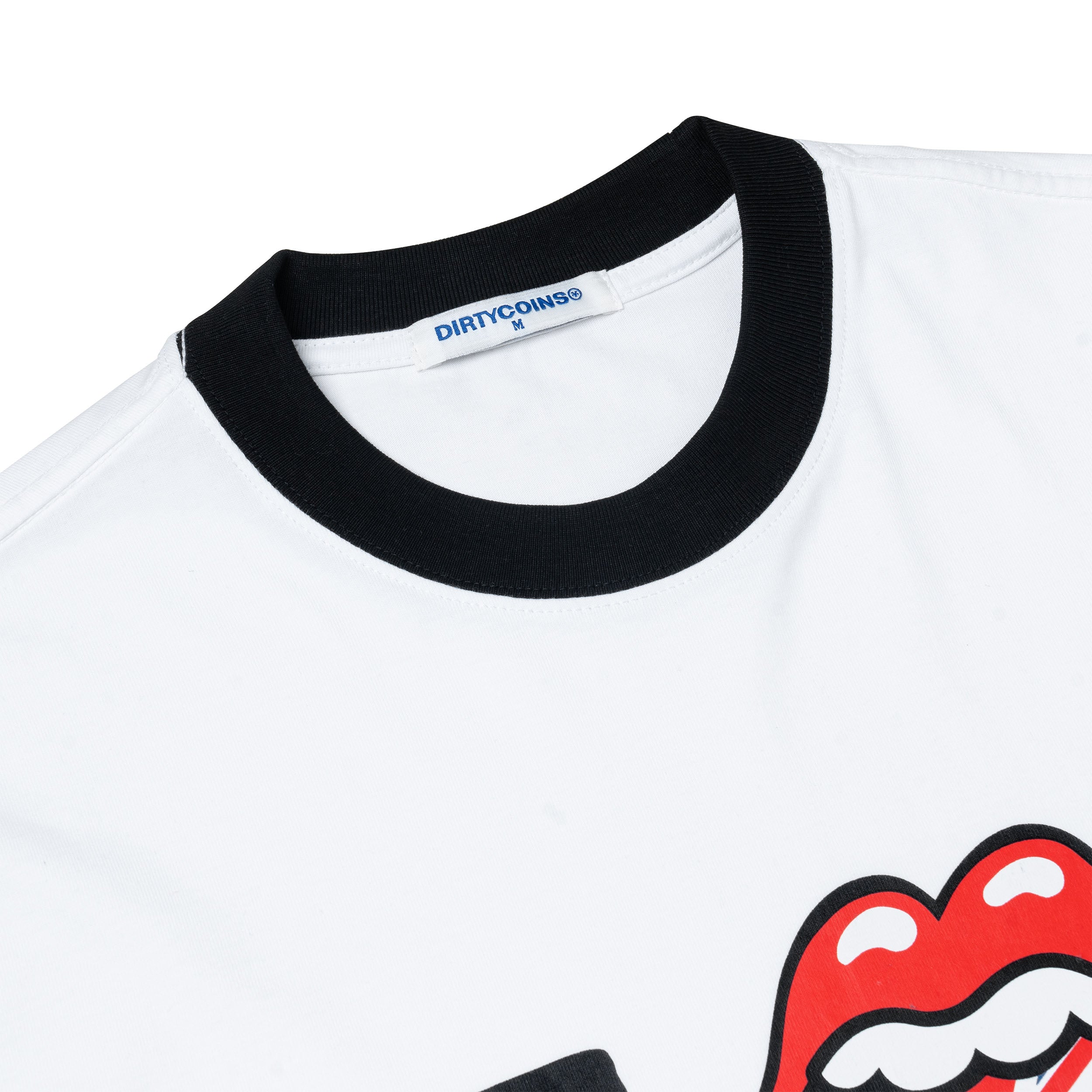 DCxRS UK Tongue Ringer Tee White