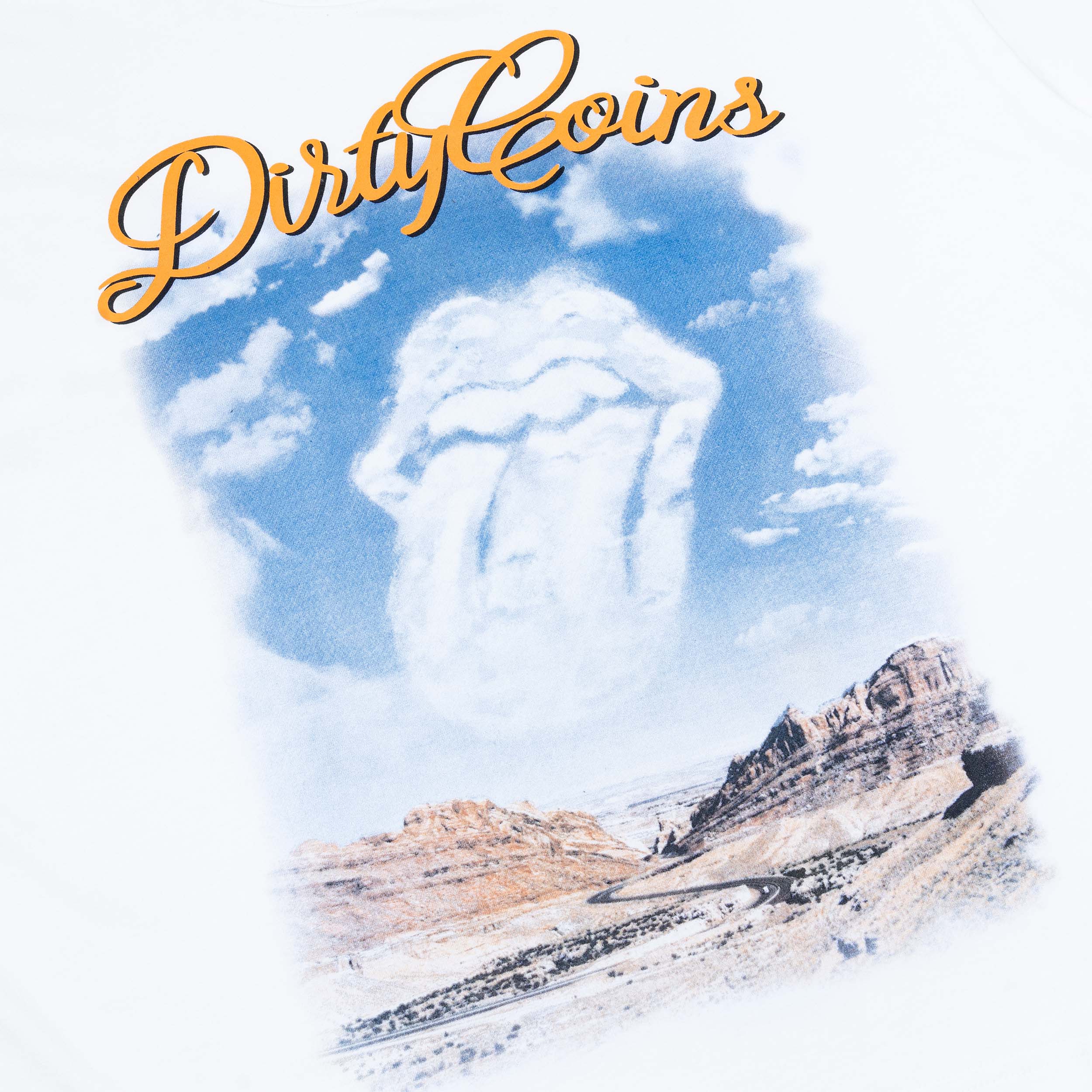 DCxRS Desert Sky-Shirt White