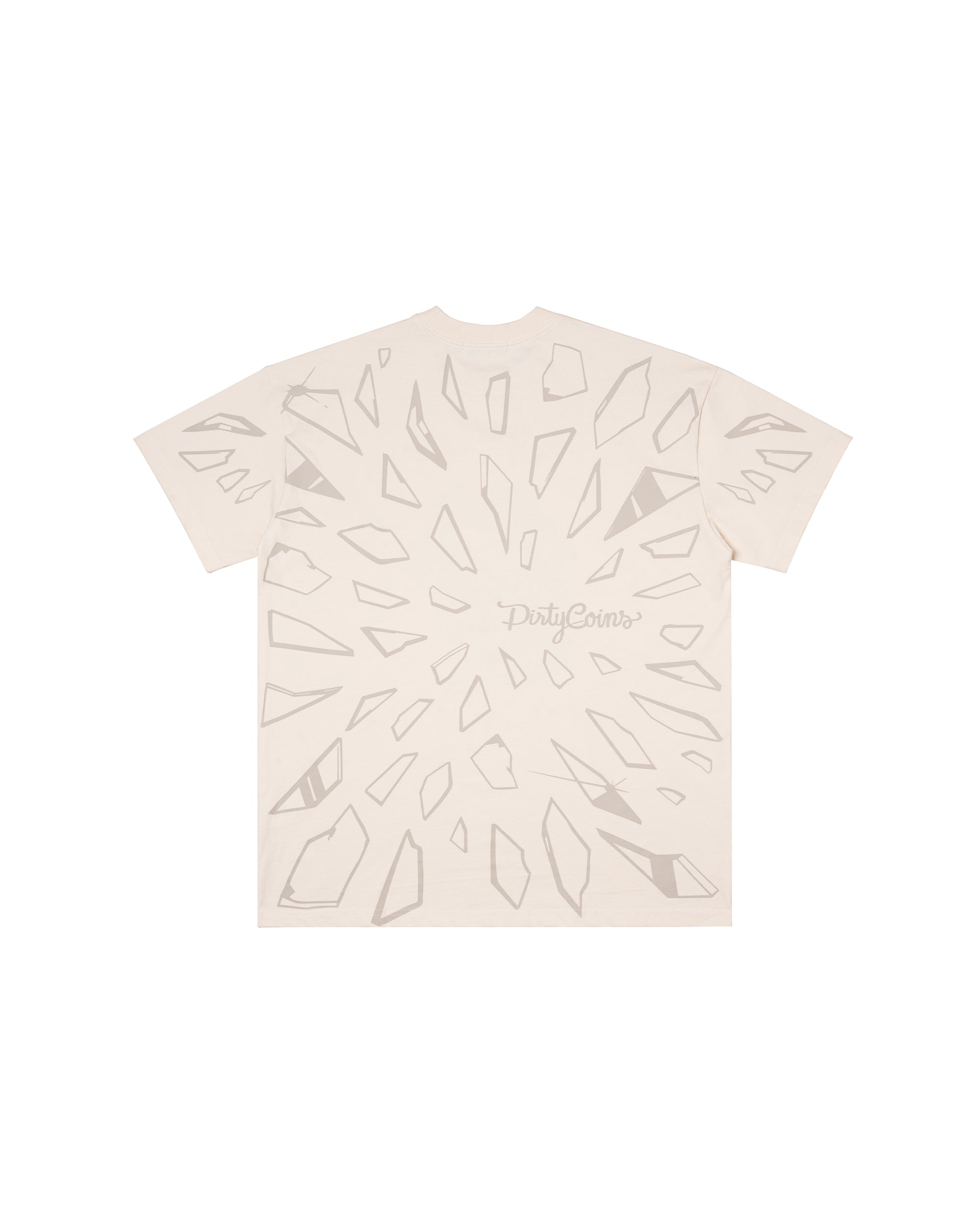DCxRS Breaking Printed T-Shirt Cream