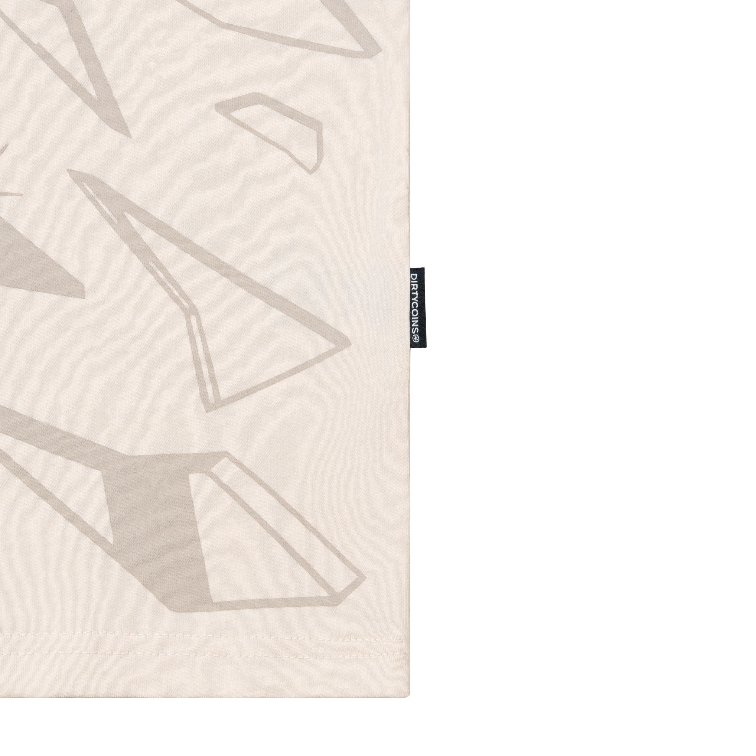 DCxRS Breaking Printed T-Shirt Cream