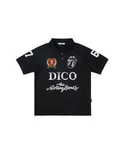 DCxRS Classic Patches Polo Black