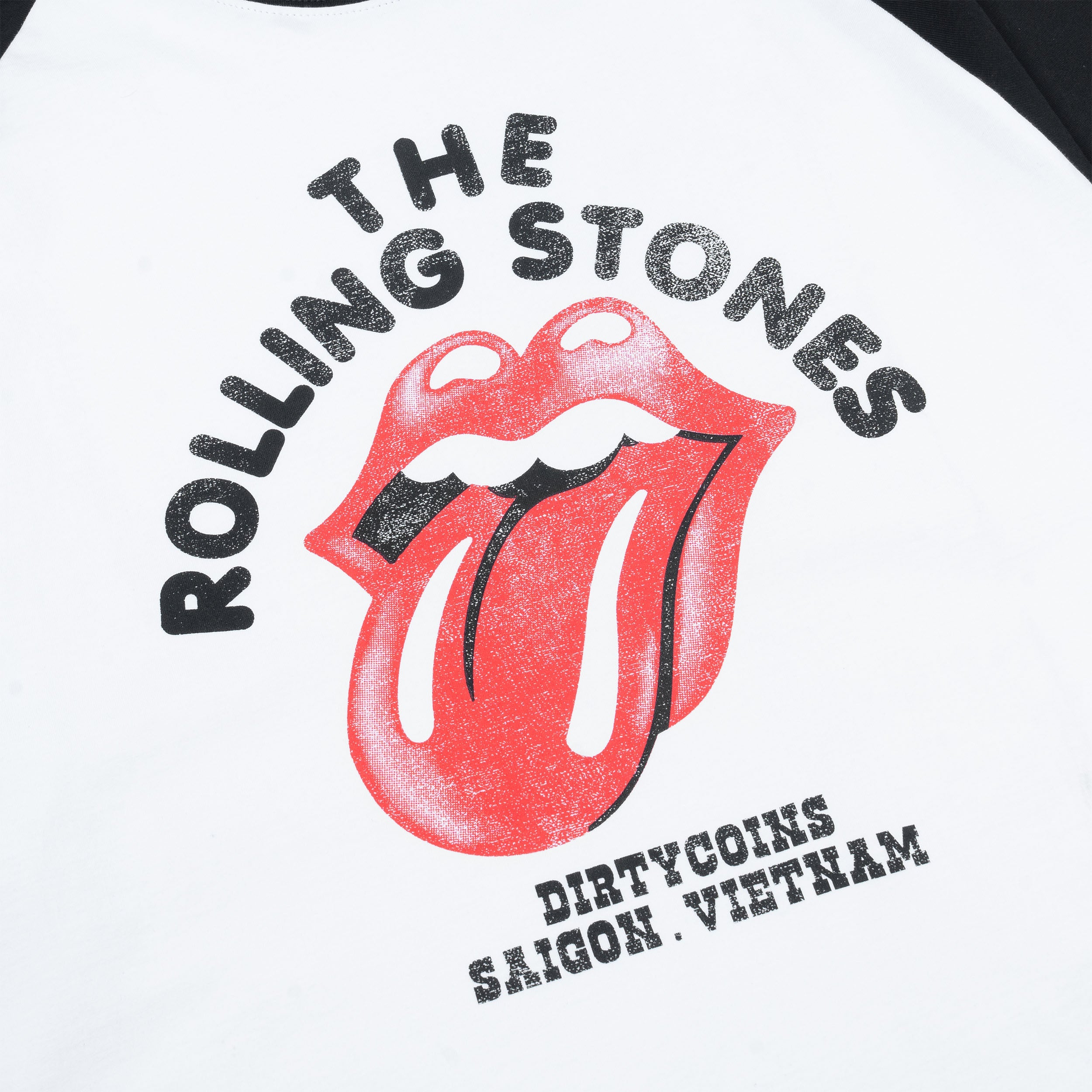 DCxRS Faded Print Raglan LS T-Shirt