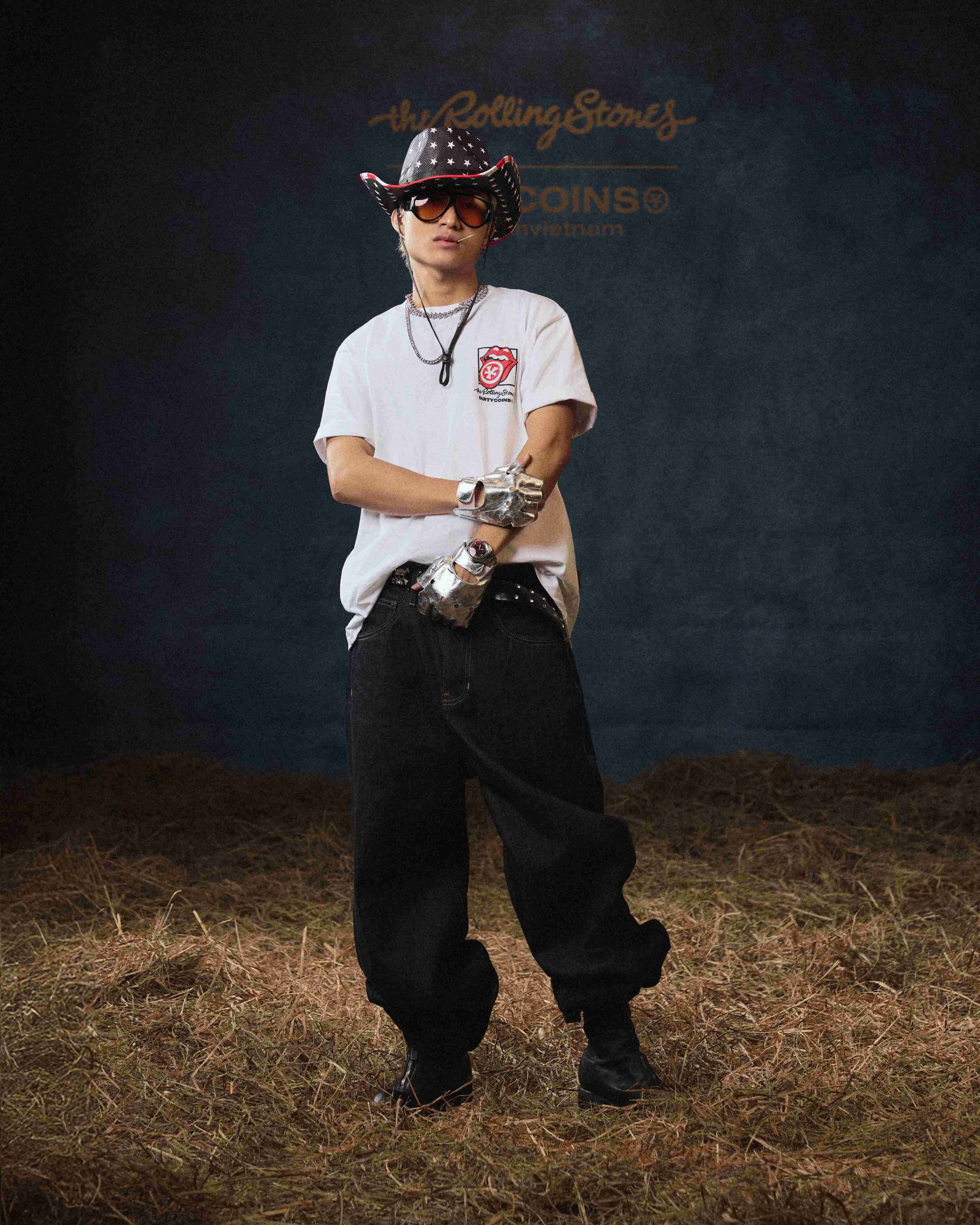 DCxRS Logo Embroidery Raw Denim