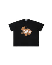 Dico Lil Dino Relaxed Boxy T-shirt Black