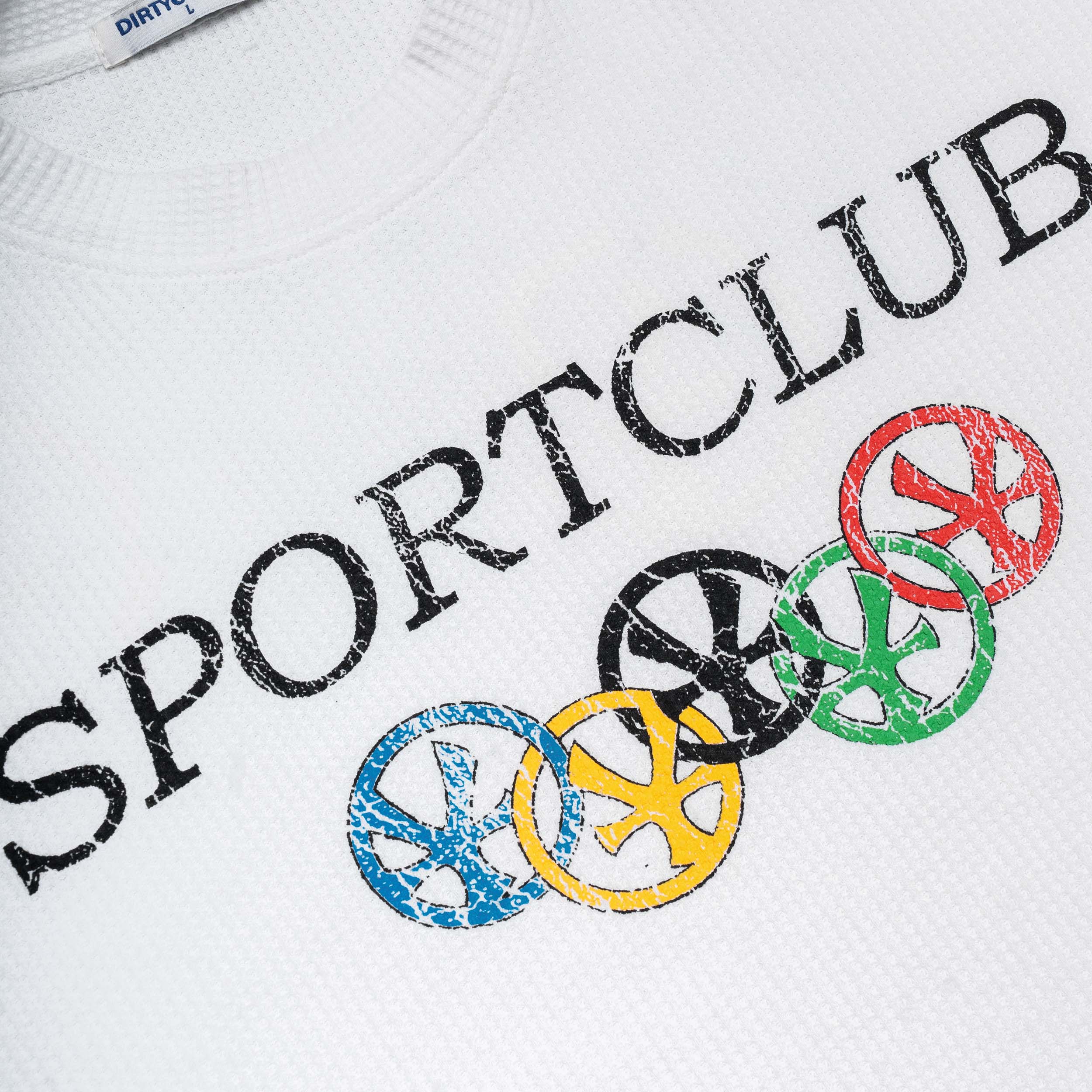 Dico Sport Club Union Waffle T-shirt White