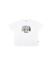 Puppies Hangouts Relaxed Boxy T-shirt White