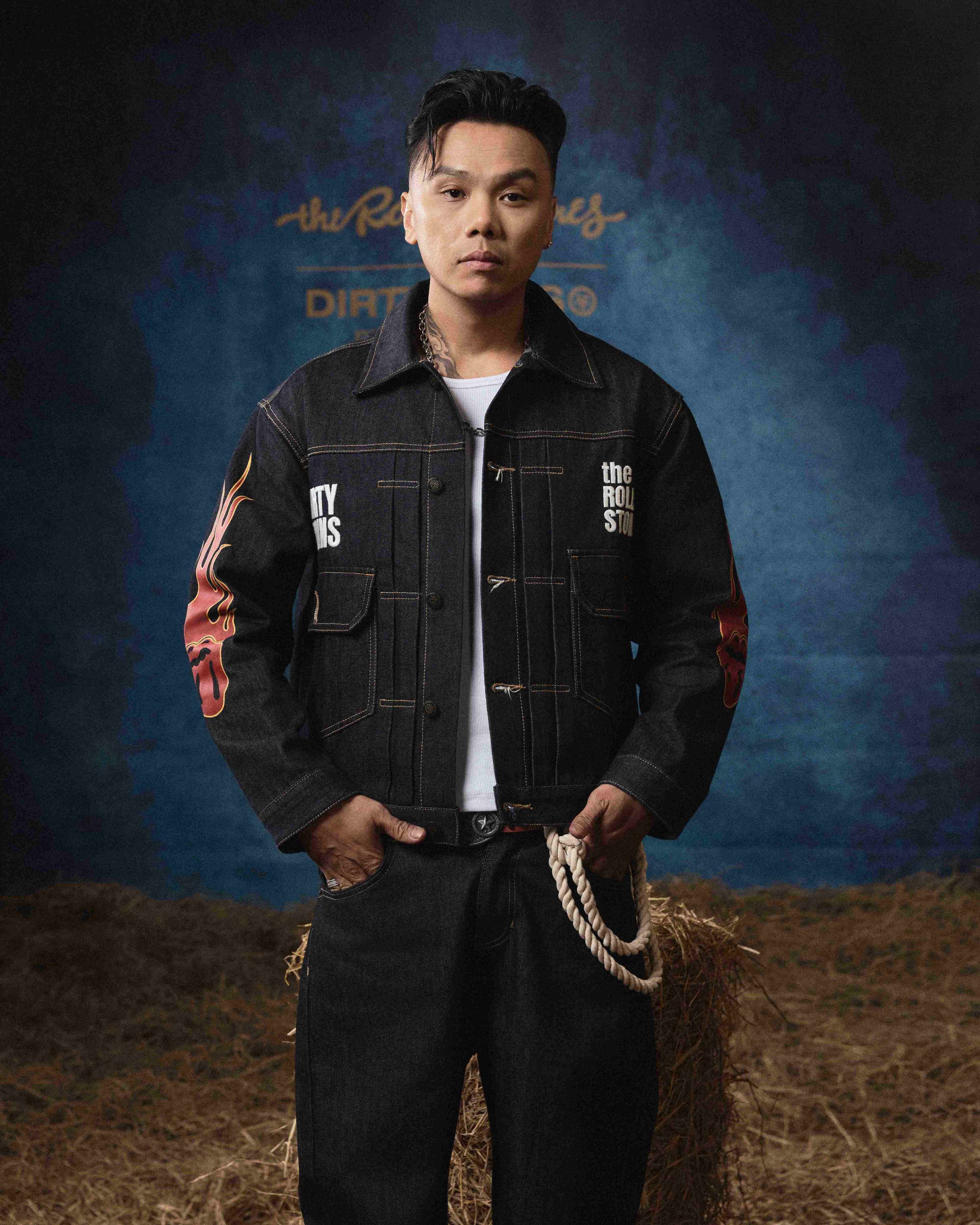 DCxRS Flame Raw Denim Jacket