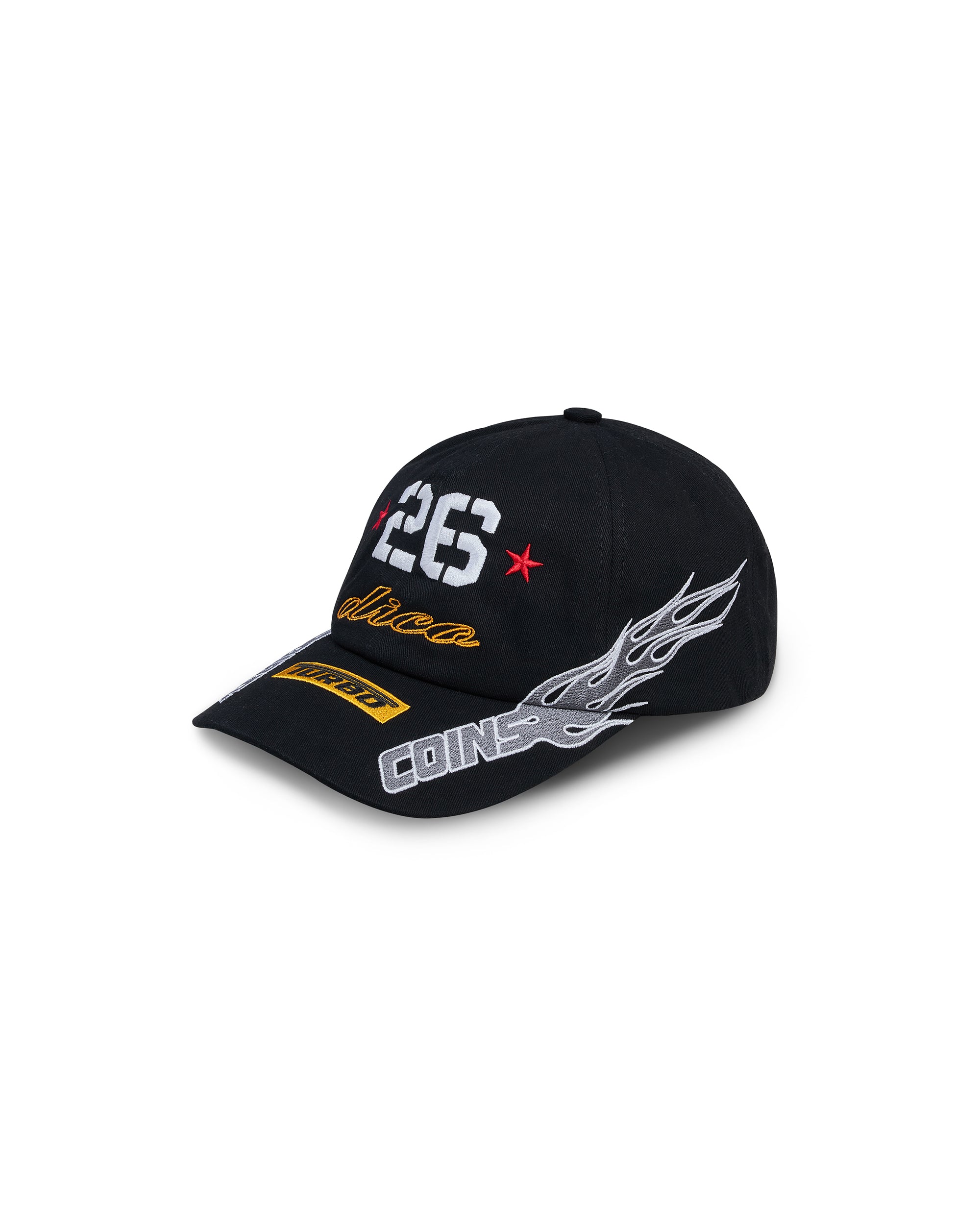 Cap DirtyCoins Racing Crew Embroidery Black