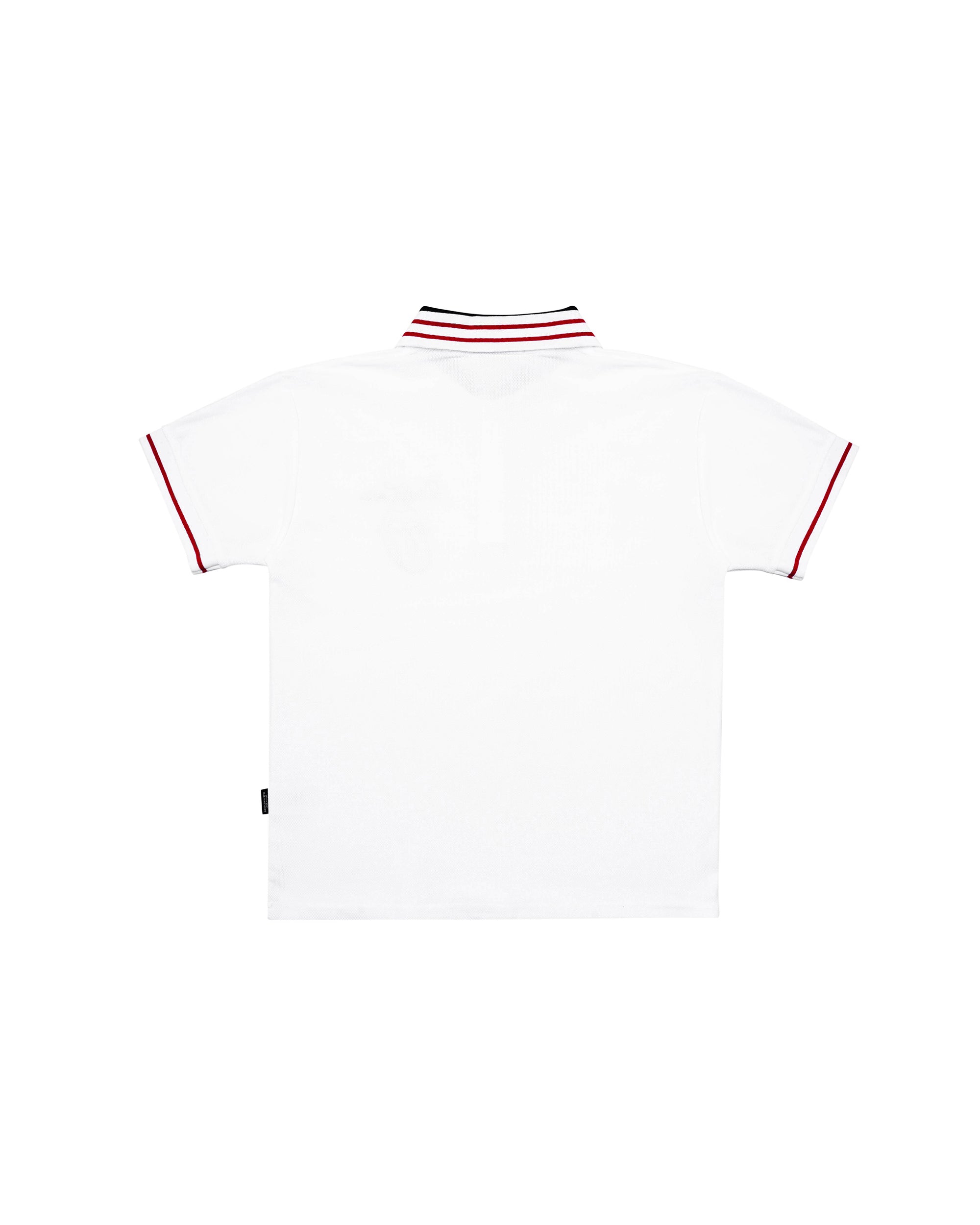 DCxRS Embroidery Logo Polo White
