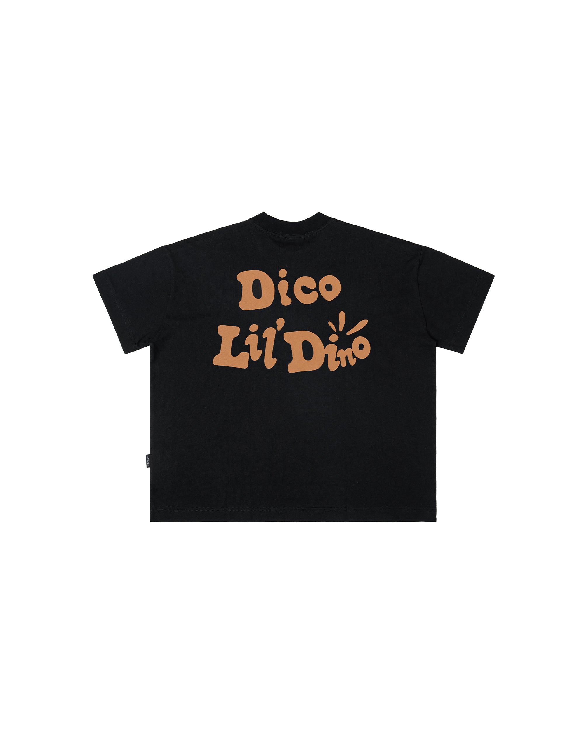 Dico Lil Dino Relaxed Boxy T-shirt Black