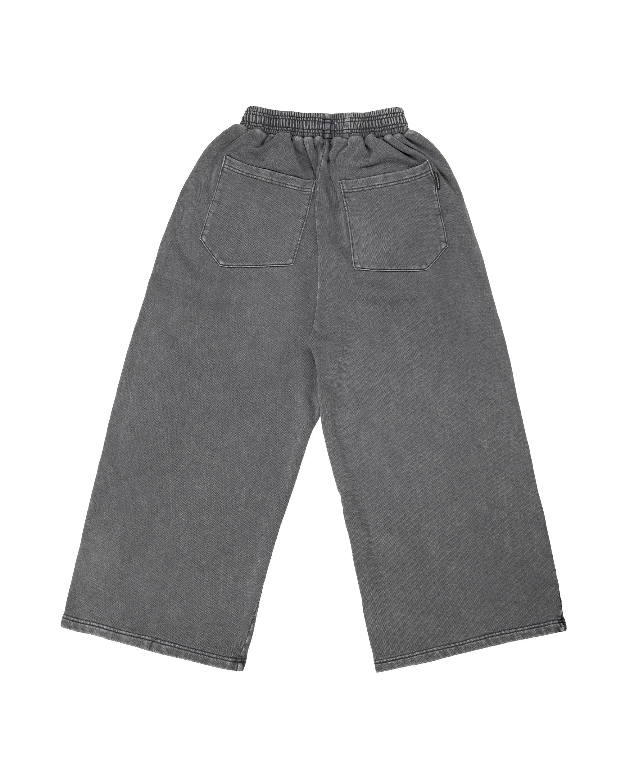 DCxRS Sheriff Print Faded Sweatpants Black