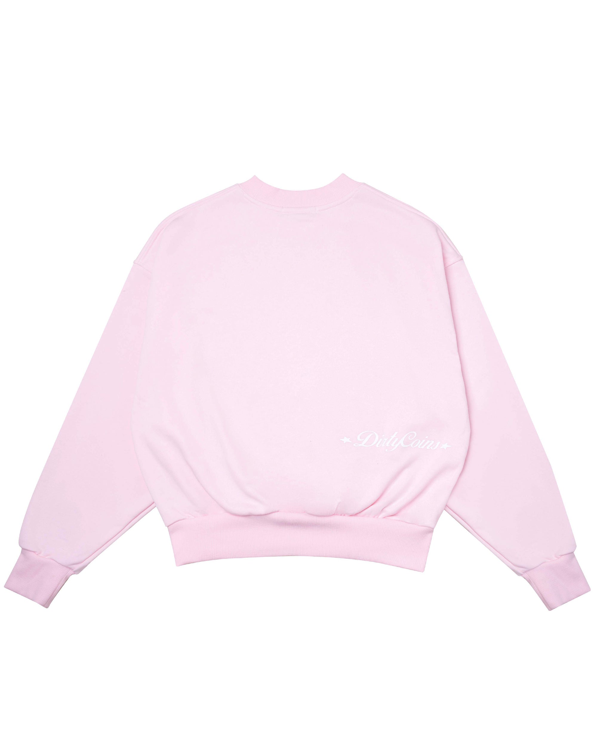 DCxRS Big Logo Printed Sweatshirt Pink