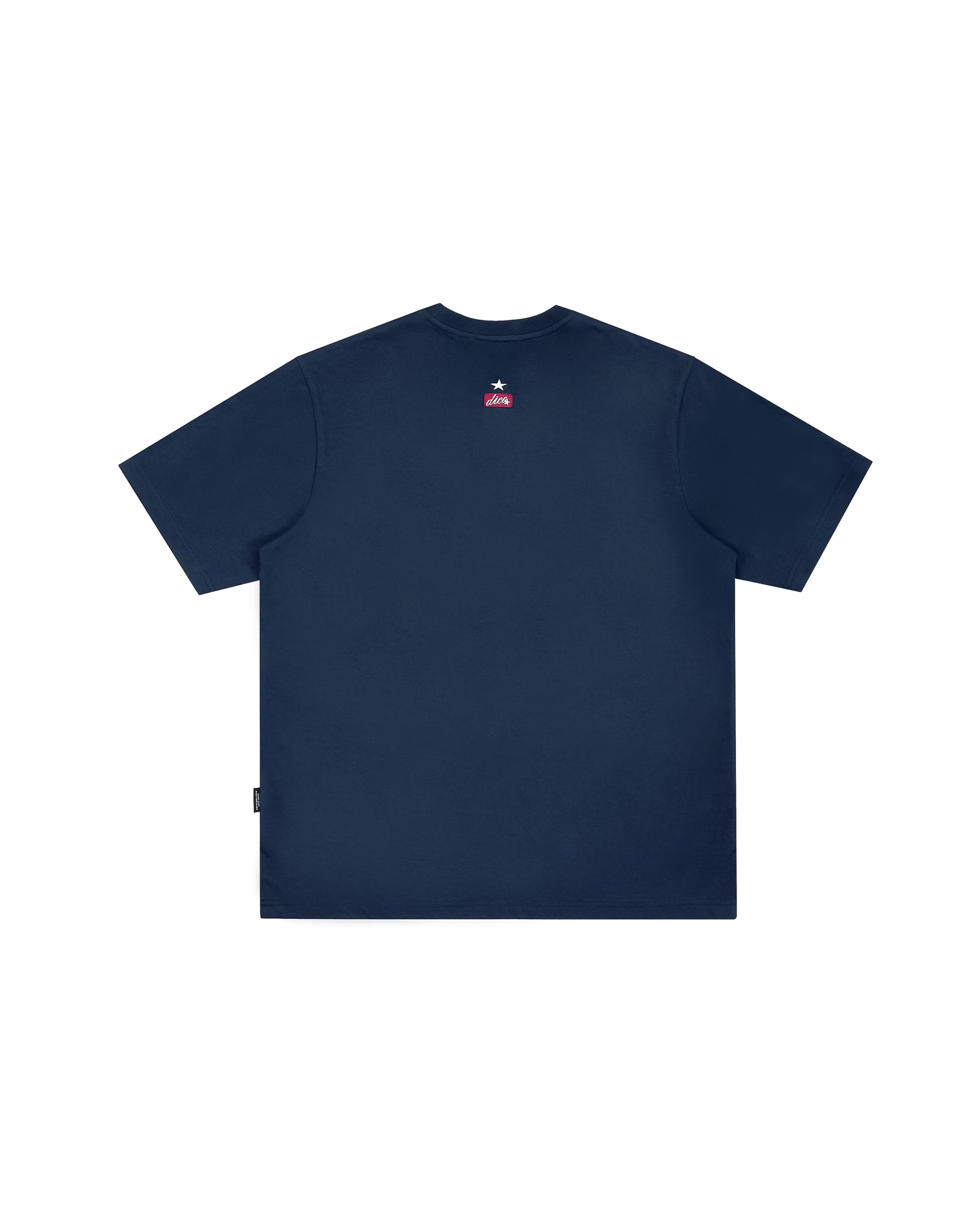 Dico Star Print T-Shirt Navy