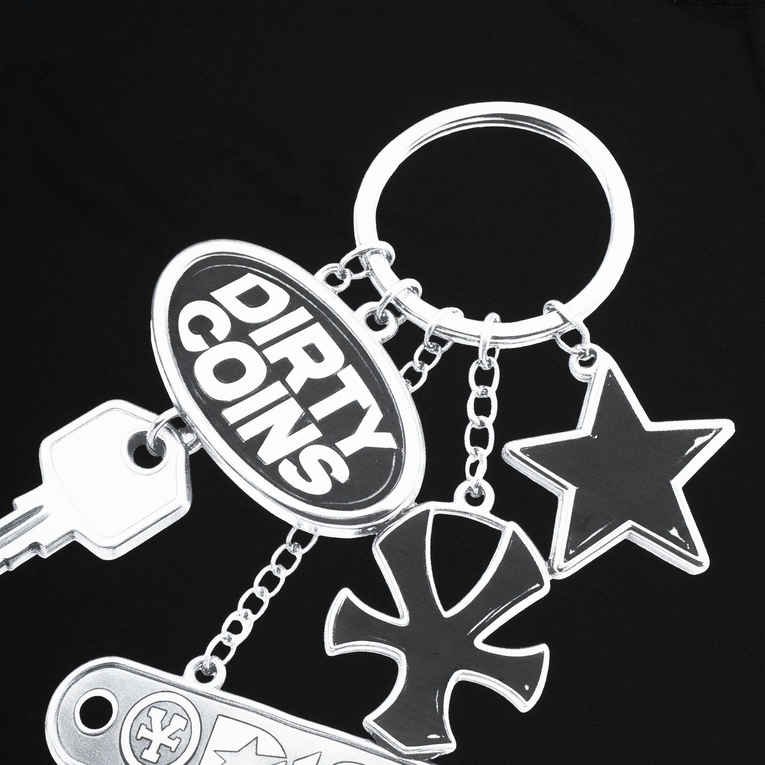 Dico Key Fob T-shirt Black