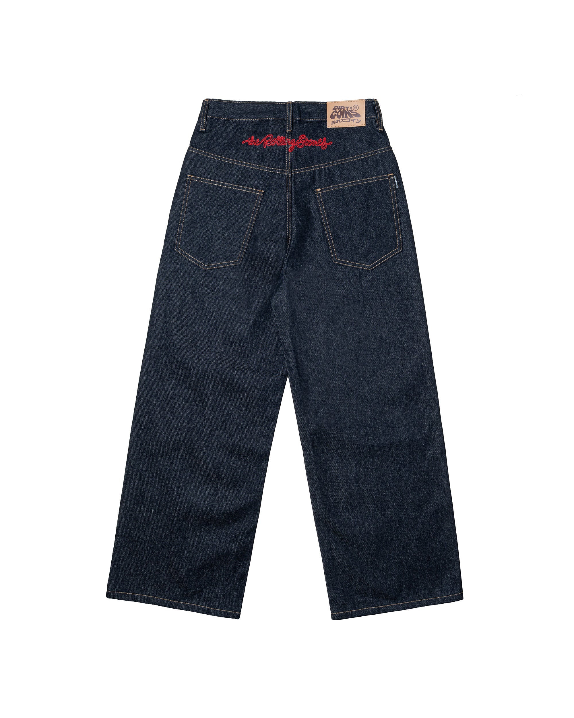 DCxRS Logo Embroidery Raw Denim