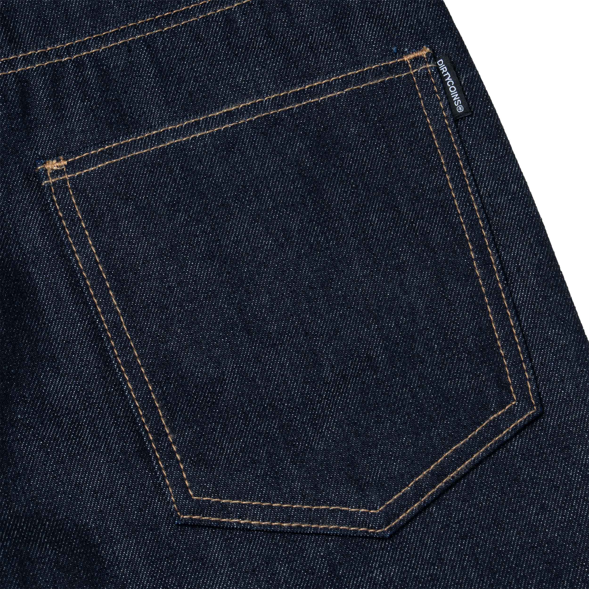 DCxRS Logo Embroidery Raw Denim