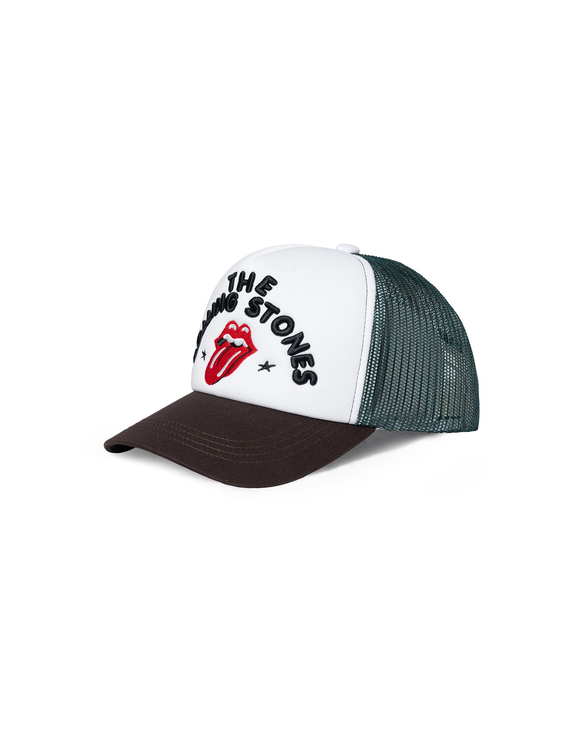 DCxRS Tongue Embroidery Mesh Cap Green