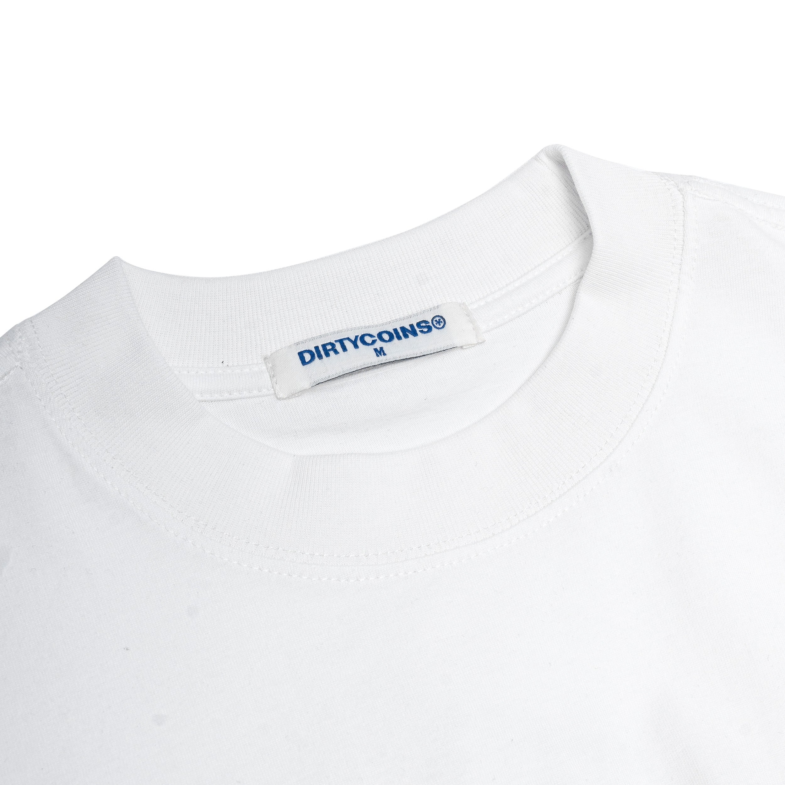 Dico Leopard Wavy Logo T-shirt White