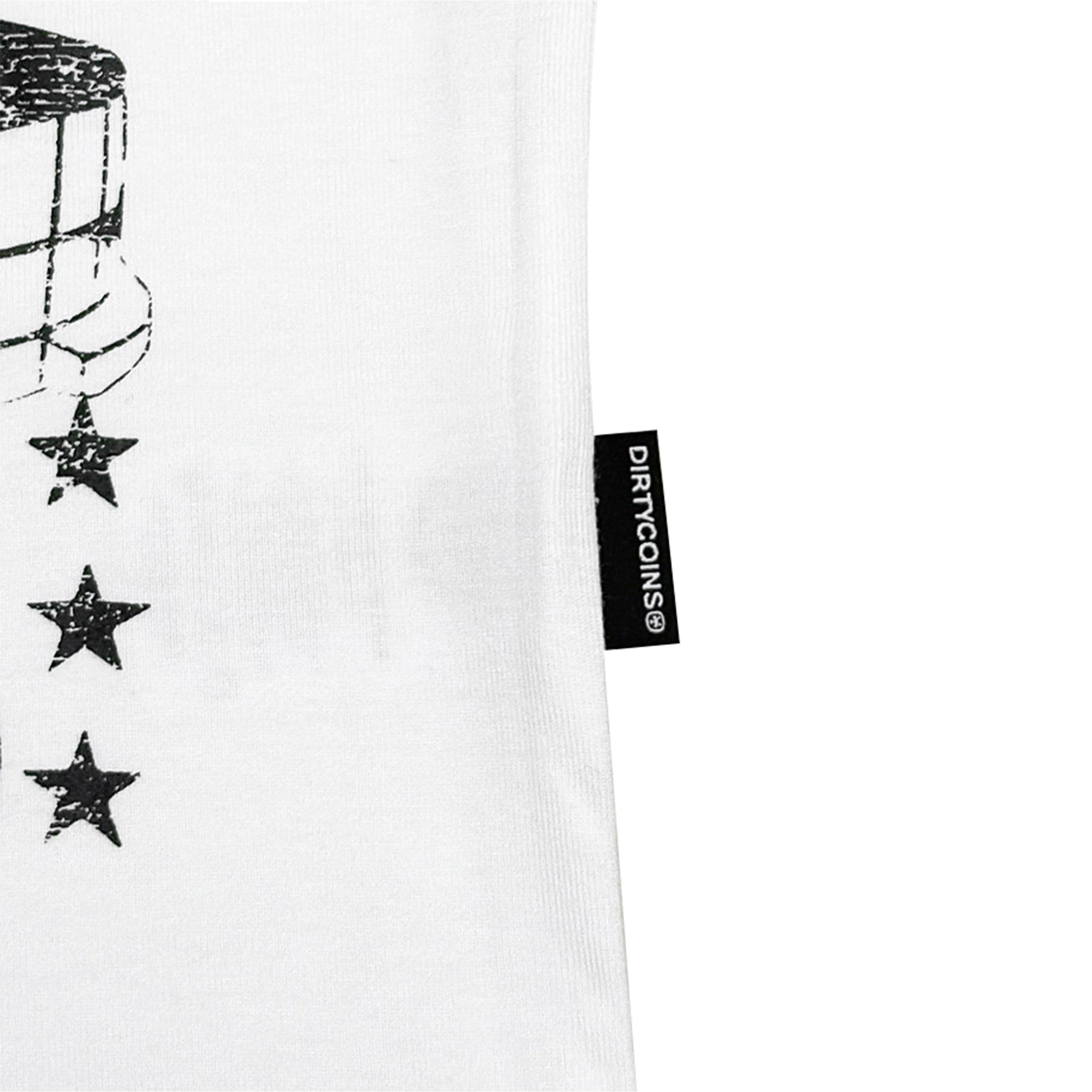 DCxRS Spectrum Night Fitted LS Baby Tee White