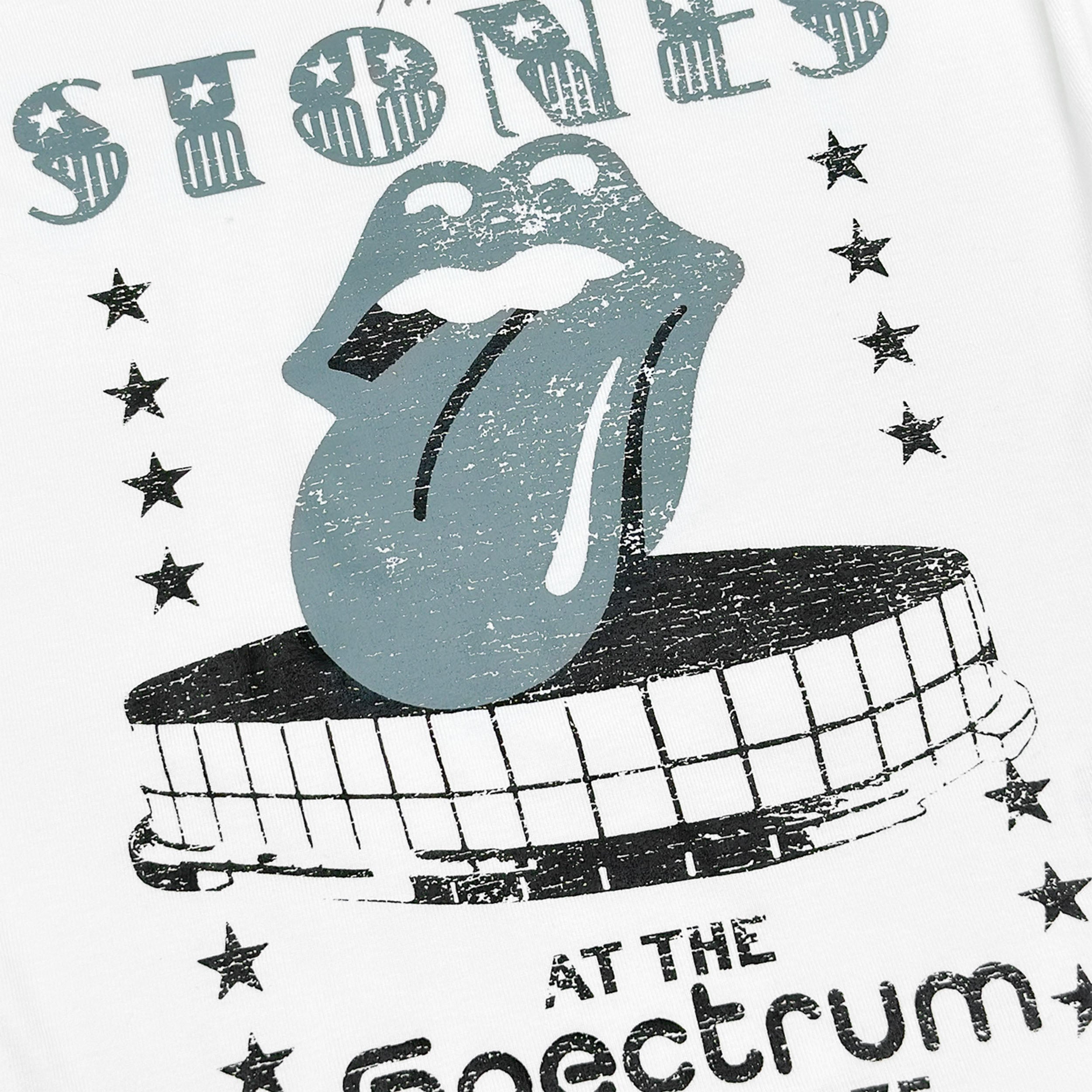 DCxRS Spectrum Night Fitted LS Baby Tee White