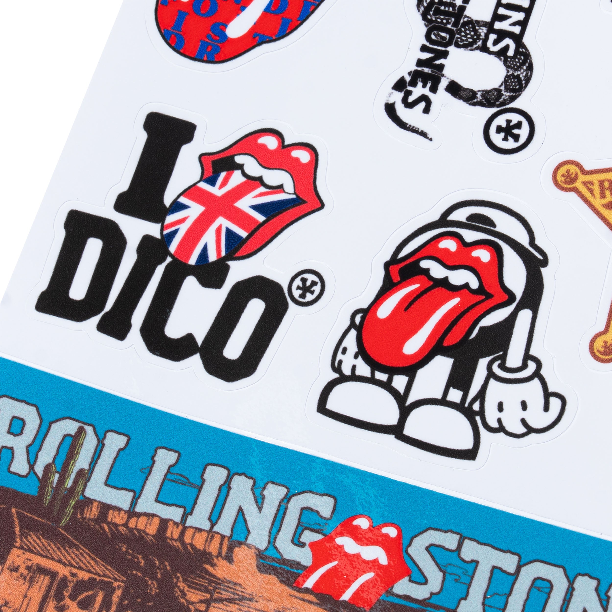 DCxRS Tongue Pack Sticker