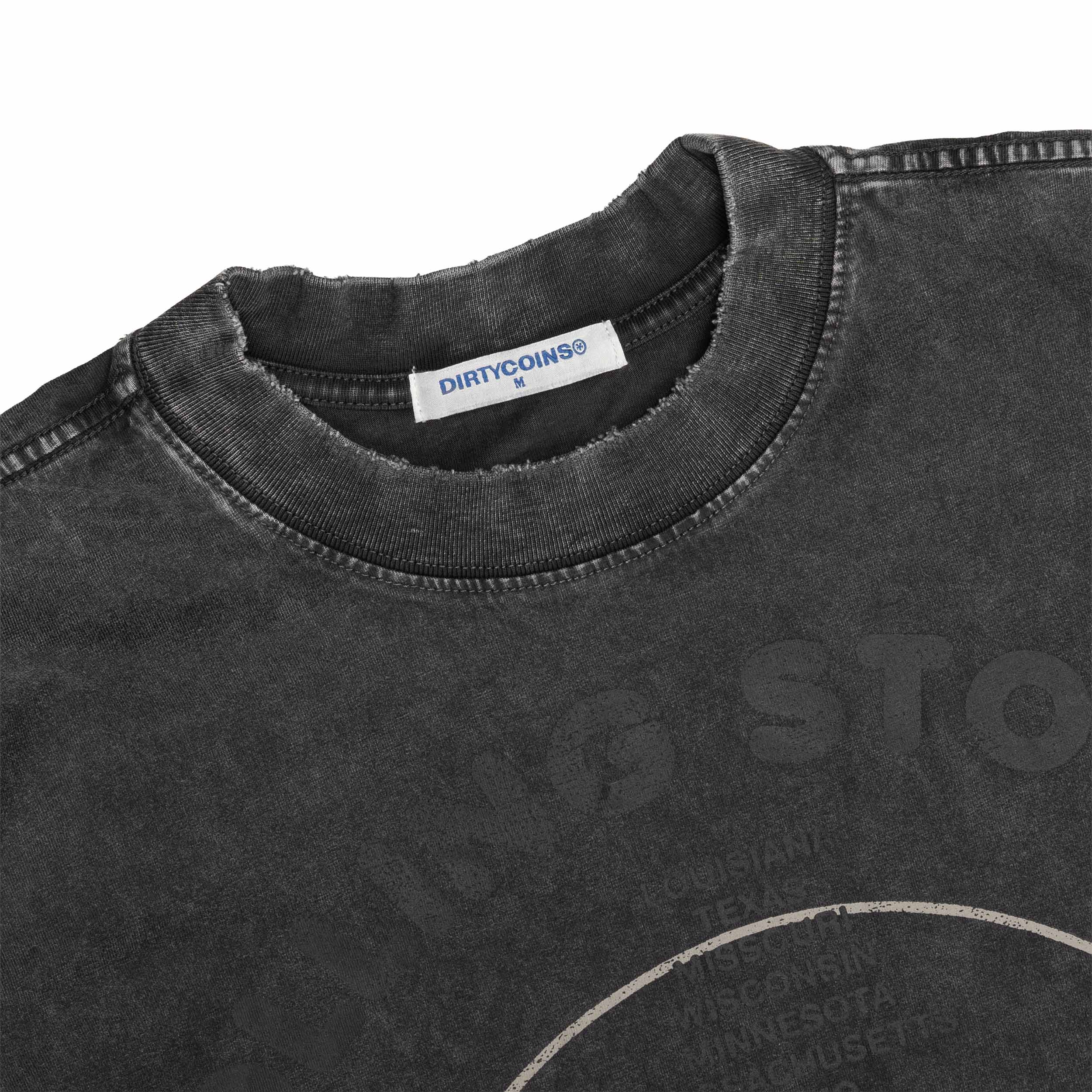 DCxRS Eagle Jet 2 American Wash T-Shirt Black