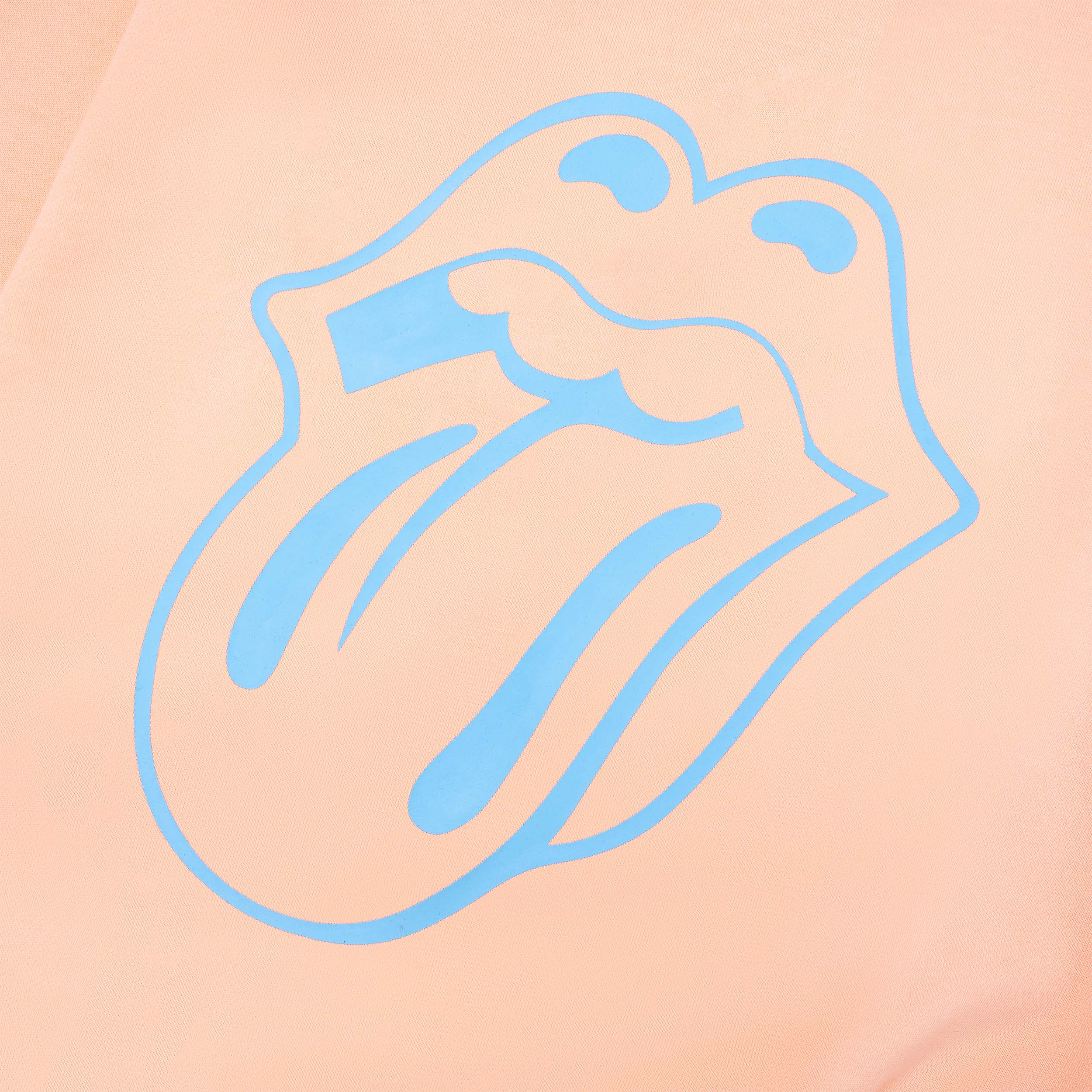 DCxRS Big Logo Printed Sweatshirt Orange