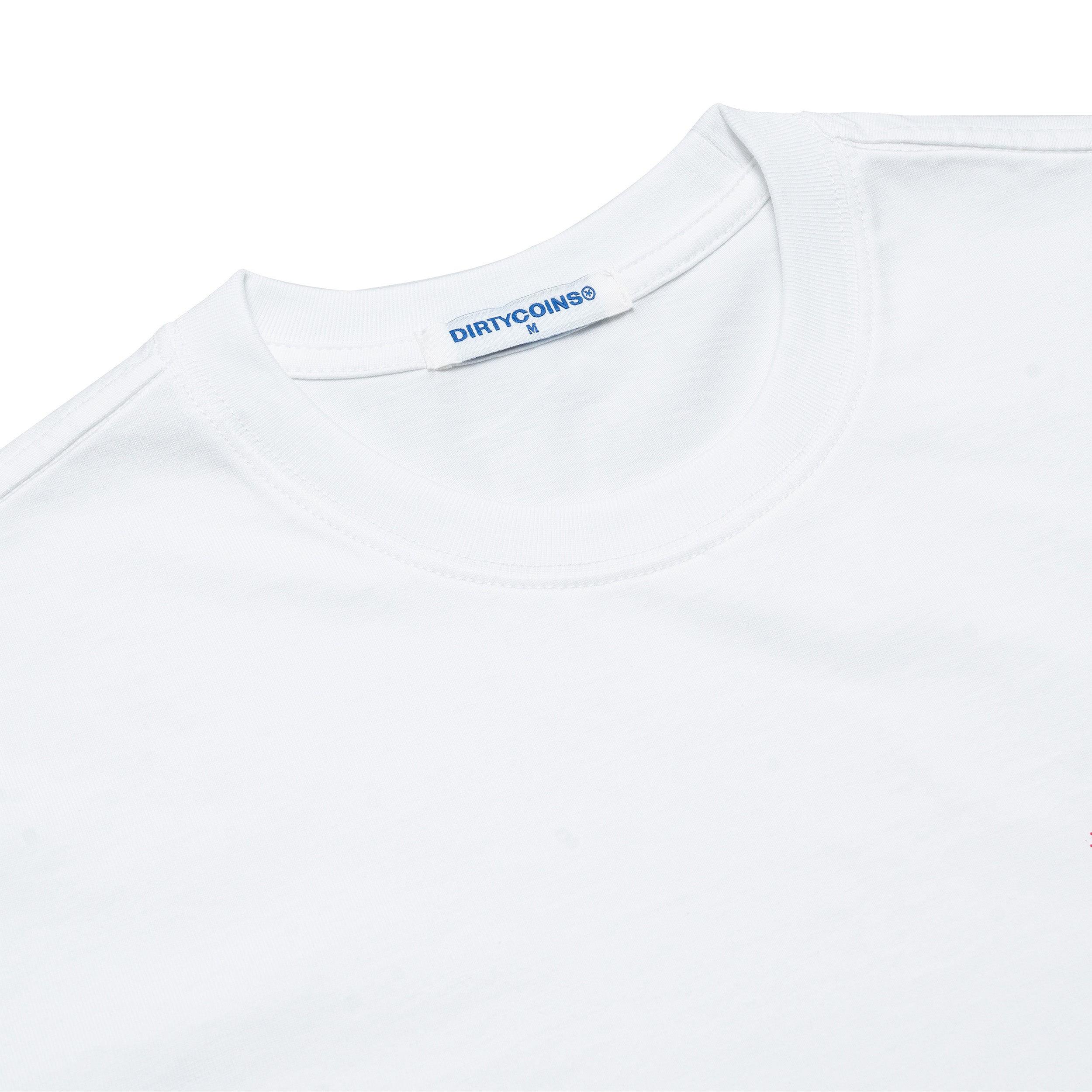 DirtyCoins Seven Cherry T-Shirt White