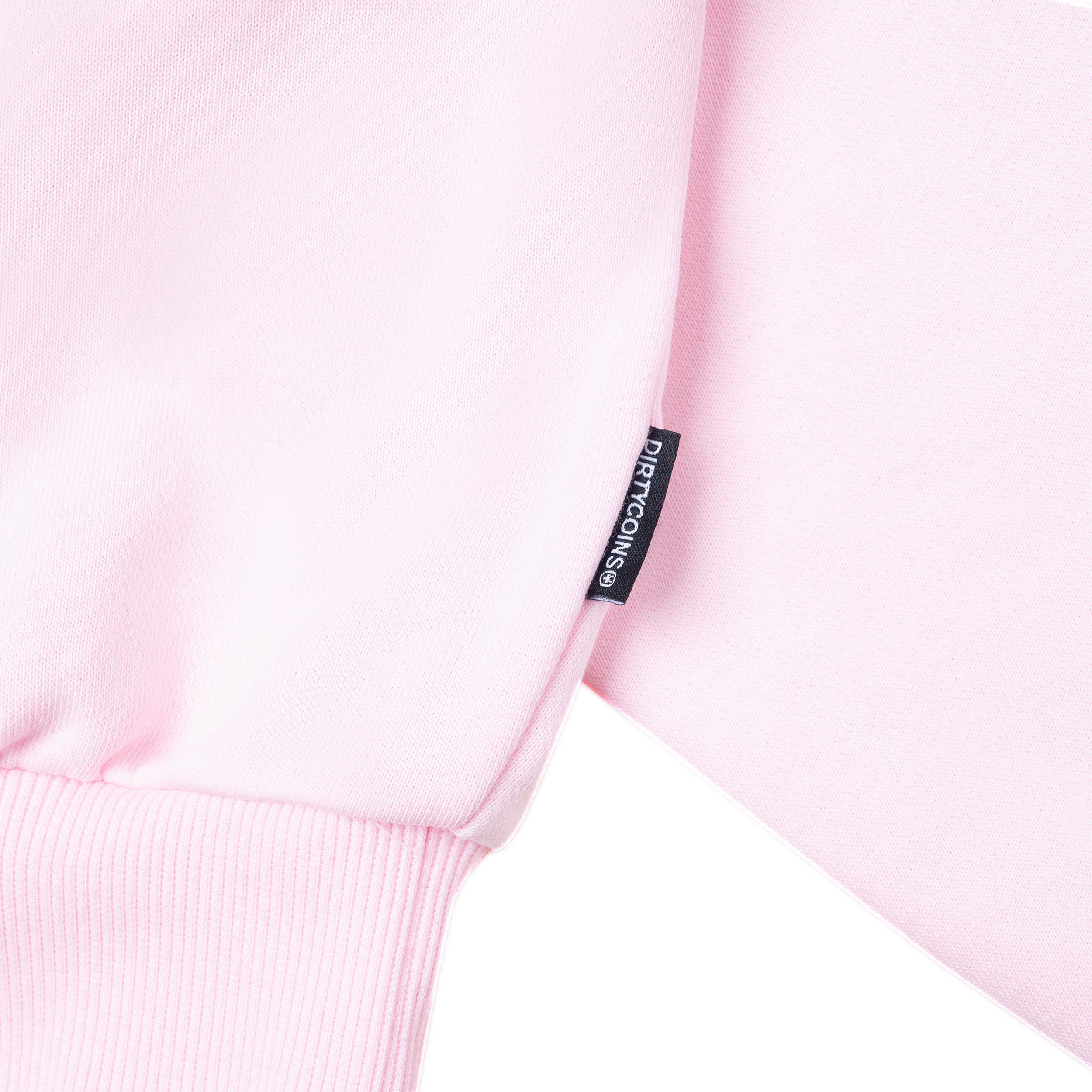 DCxRS Big Logo Printed Sweatshirt Pink