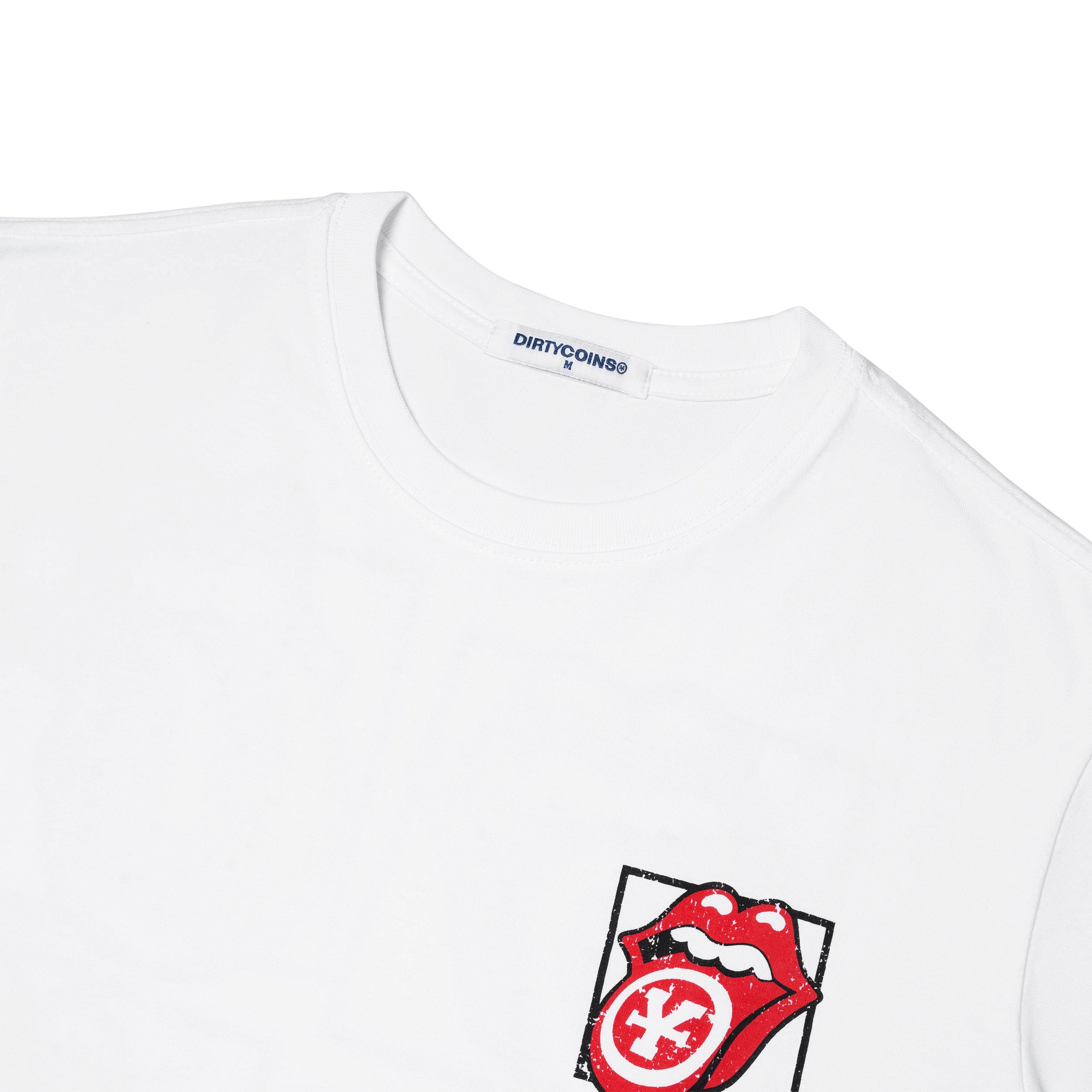 DCxRS Stones Mate Regular T-Shirt White