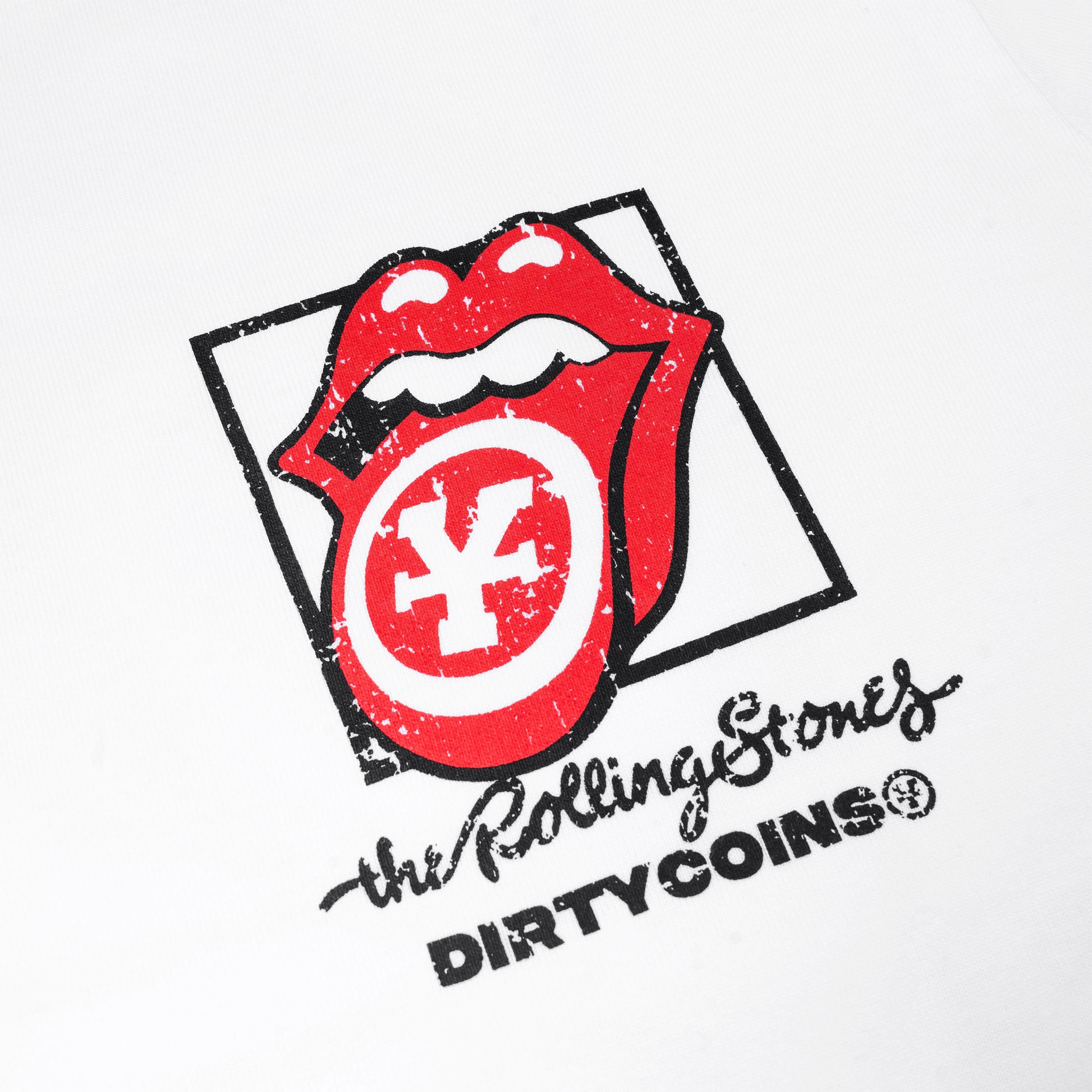 DCxRS Stones Mate Regular T-Shirt White