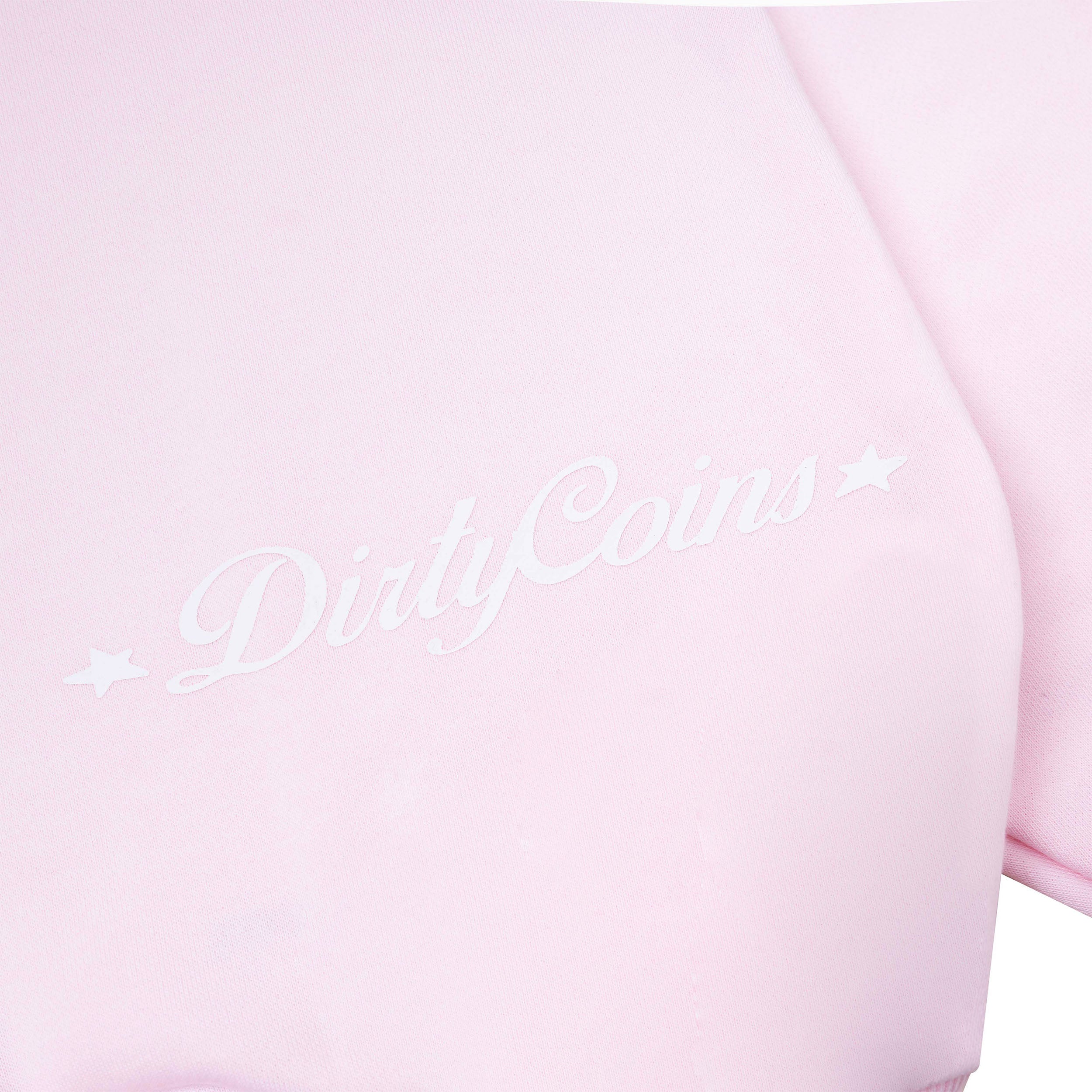 DCxRS Big Logo Printed Sweatshirt Pink