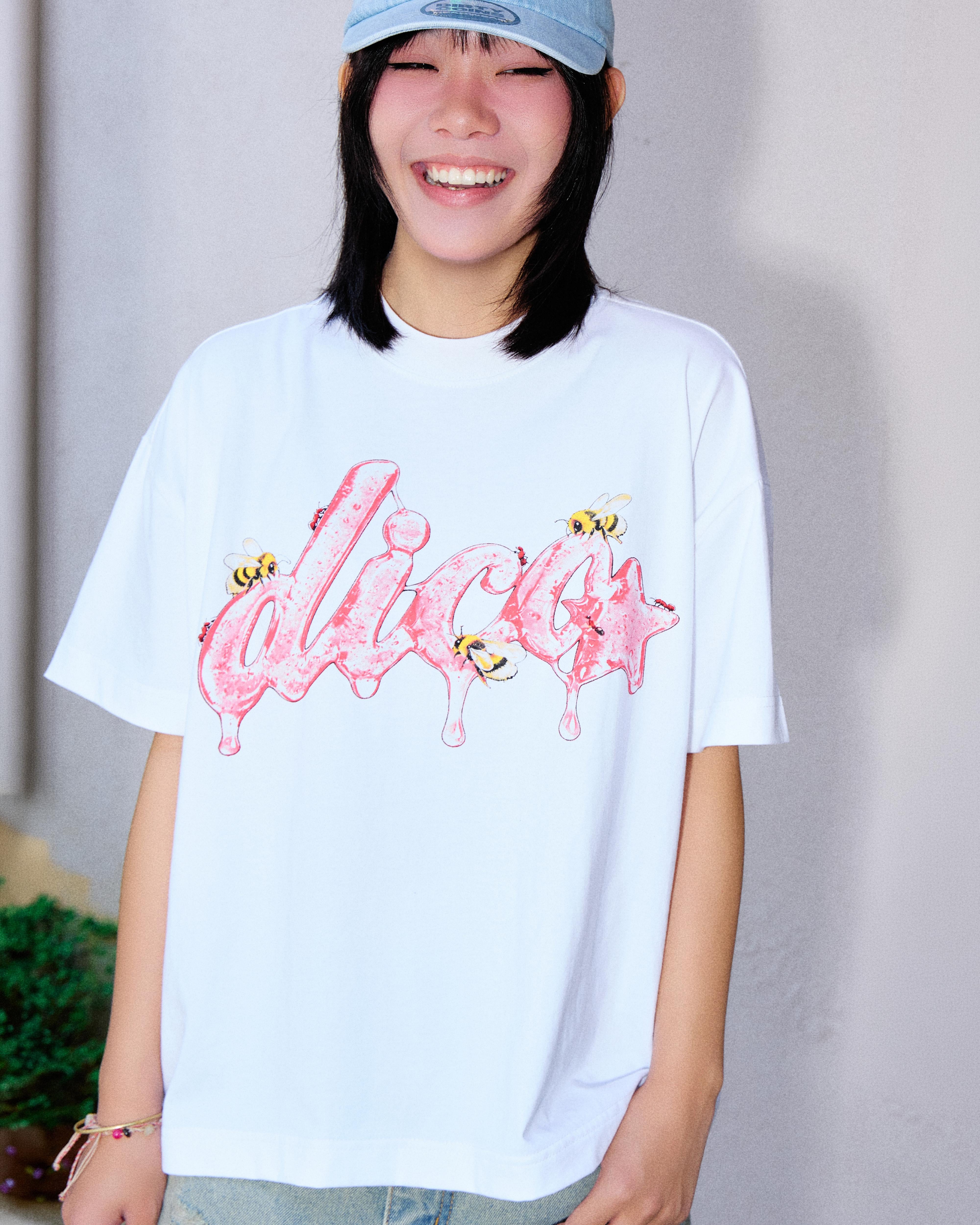 Dico Candy Bee T-shirt White