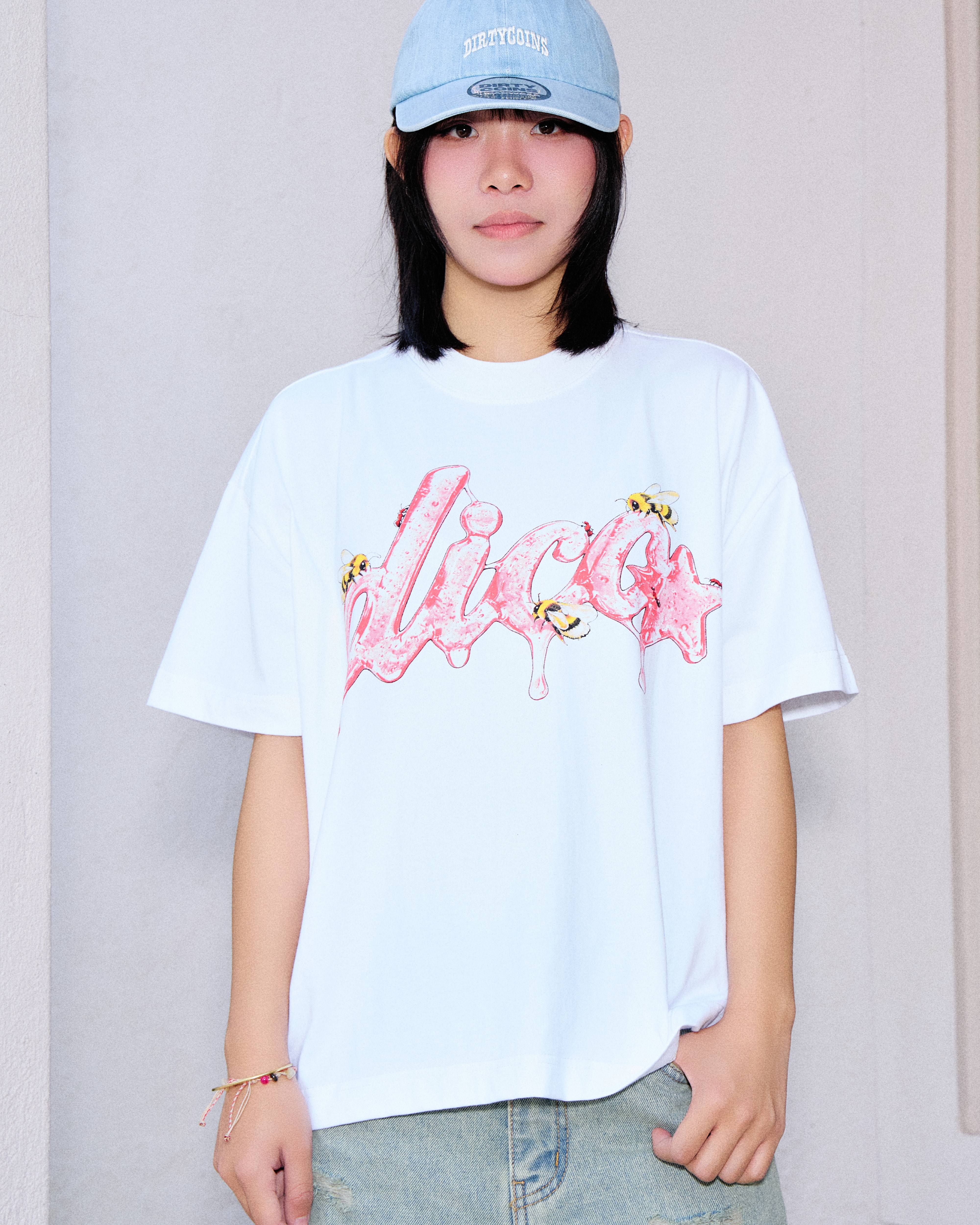 Dico Candy Bee T-shirt White