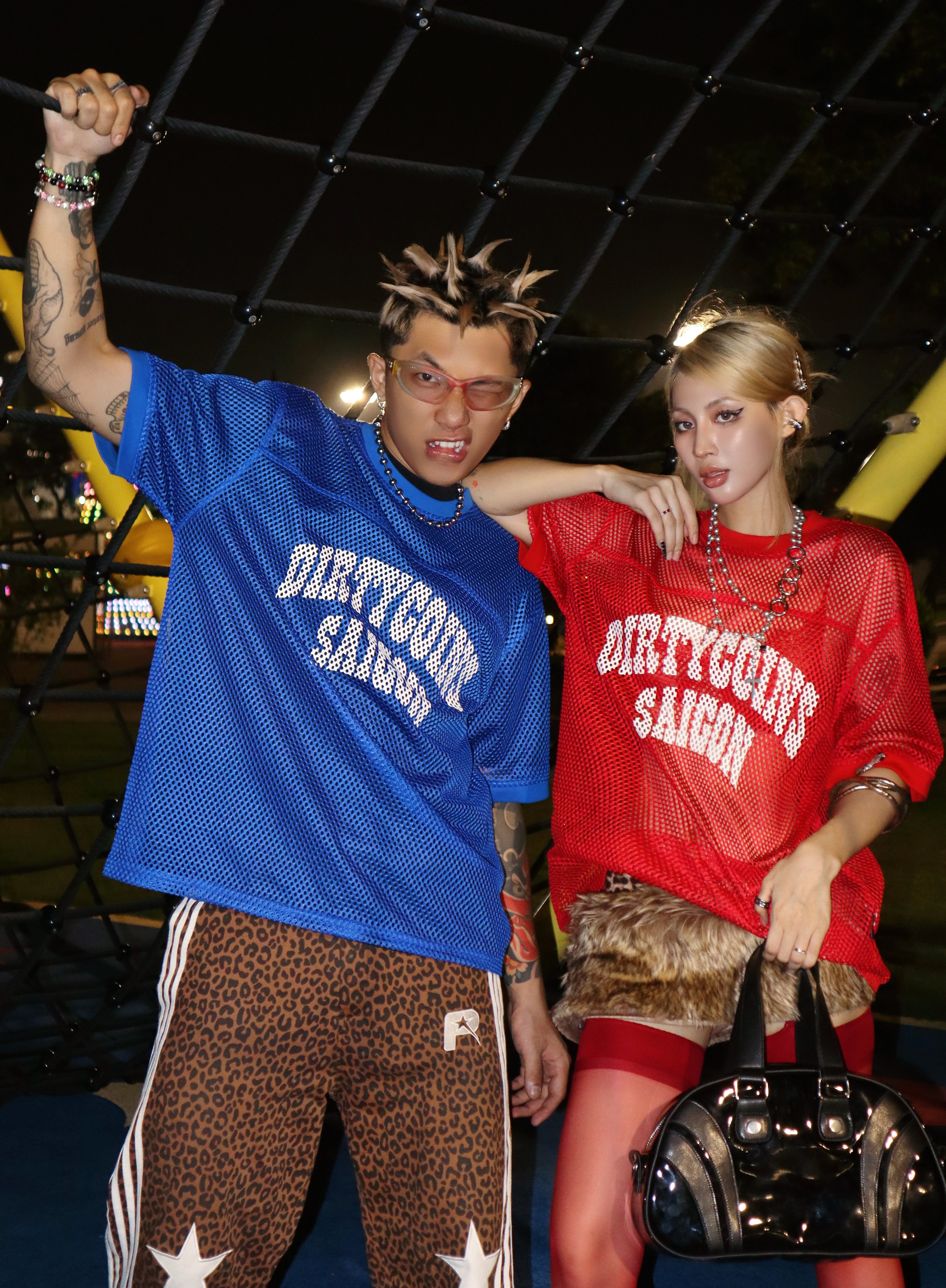 Saigon Star Big Mesh Football Jersey