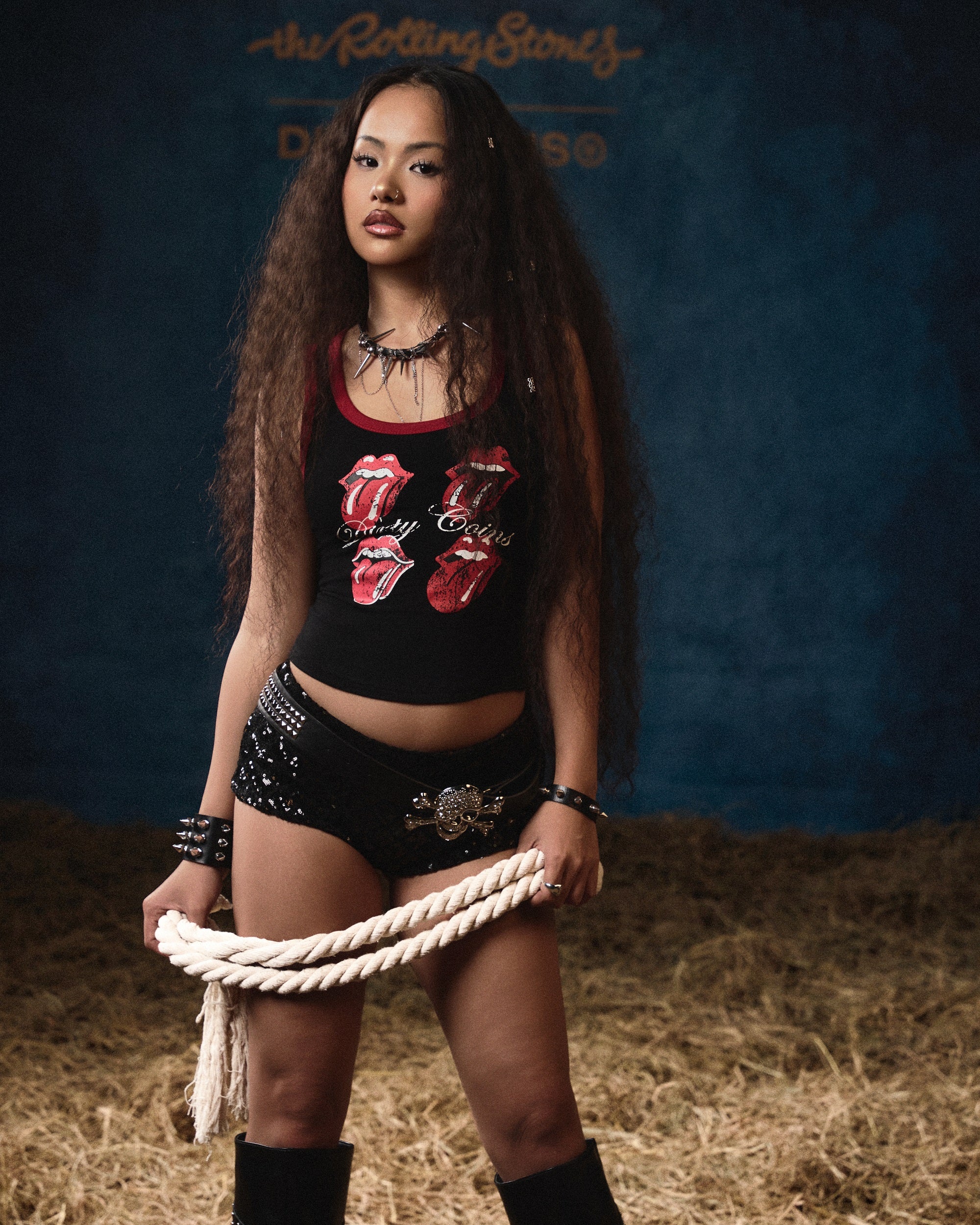 DCxRS Variations Women Tank Top Black