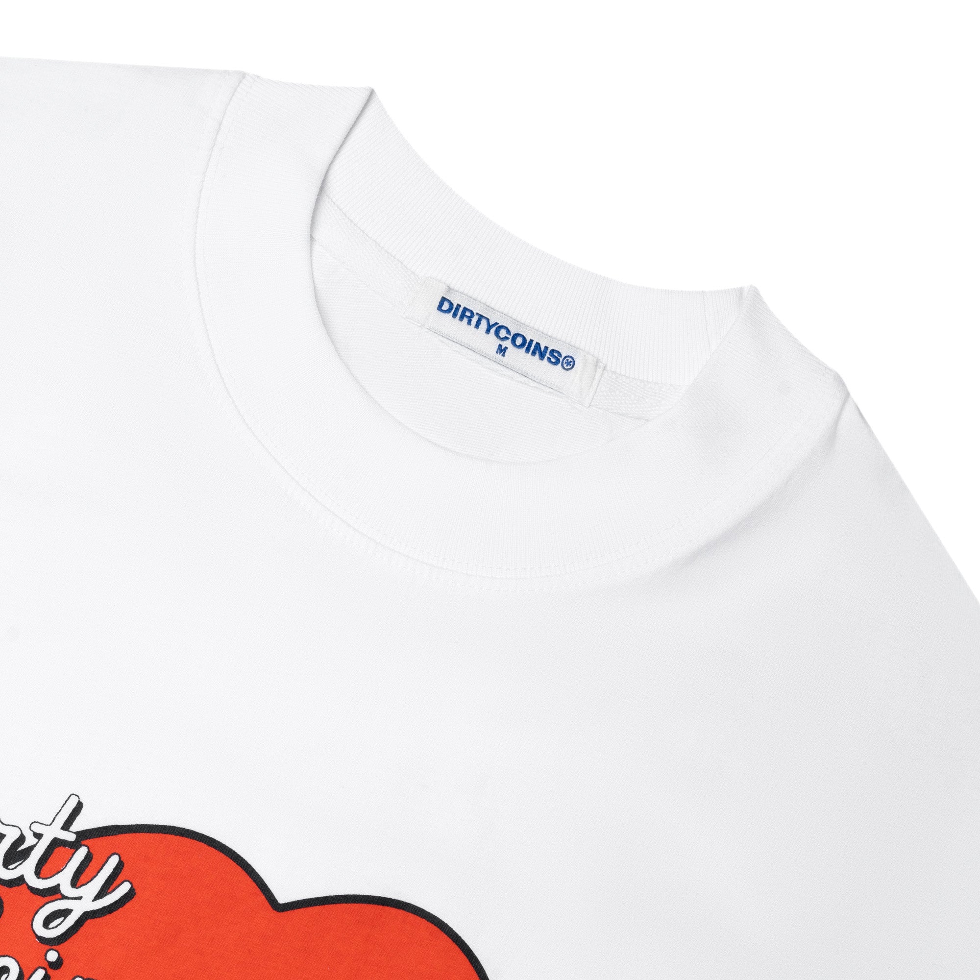 DCxRS Flame Tongue LS T-Shirt White