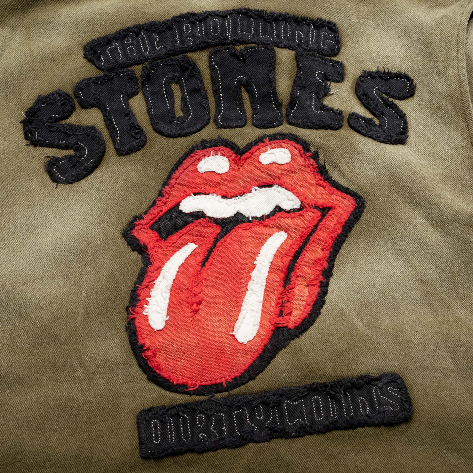 DCxRS Sheriff Patches Zip Up Denim Jacket