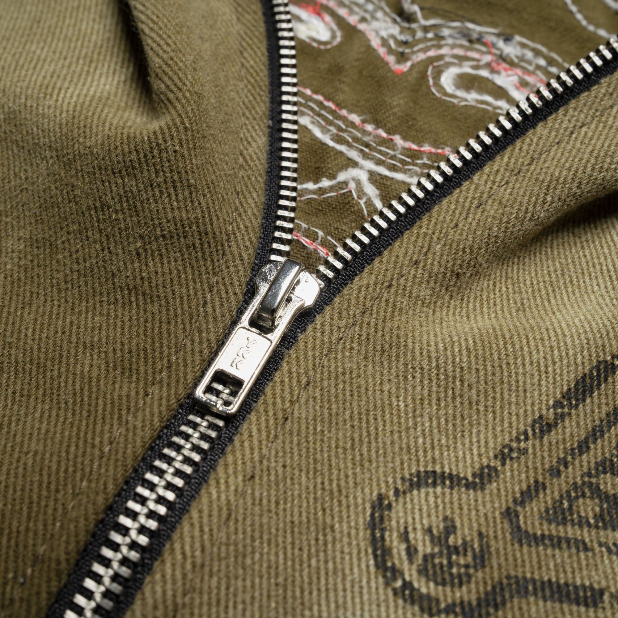 DCxRS Sheriff Patches Zip Up Denim Jacket