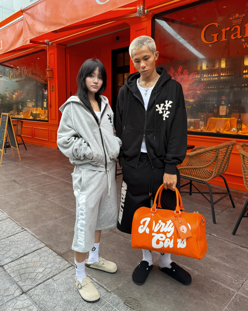 Logo Patched Baggy Sweatshorts