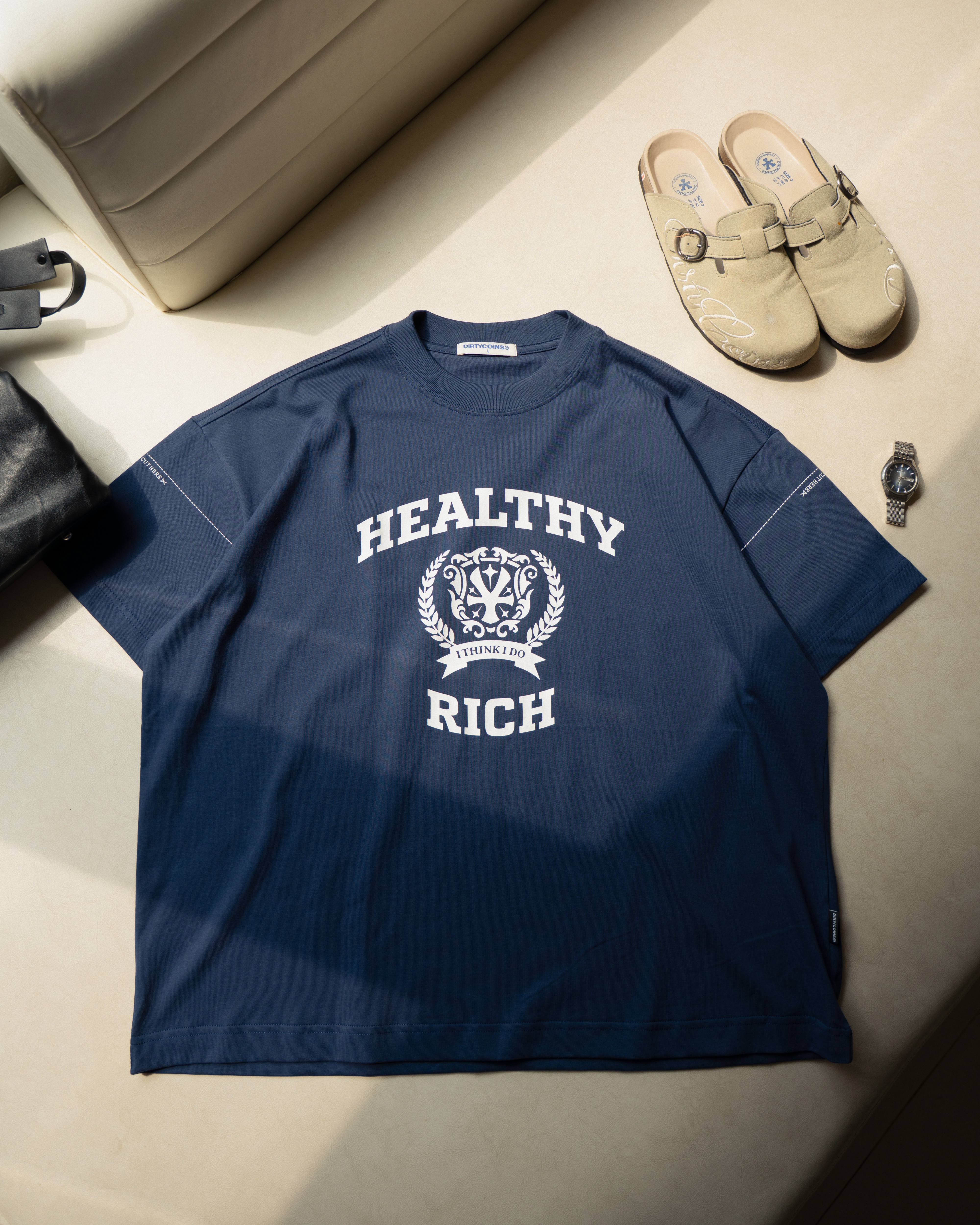 Dico Healthy And Rich T-shirt Navy