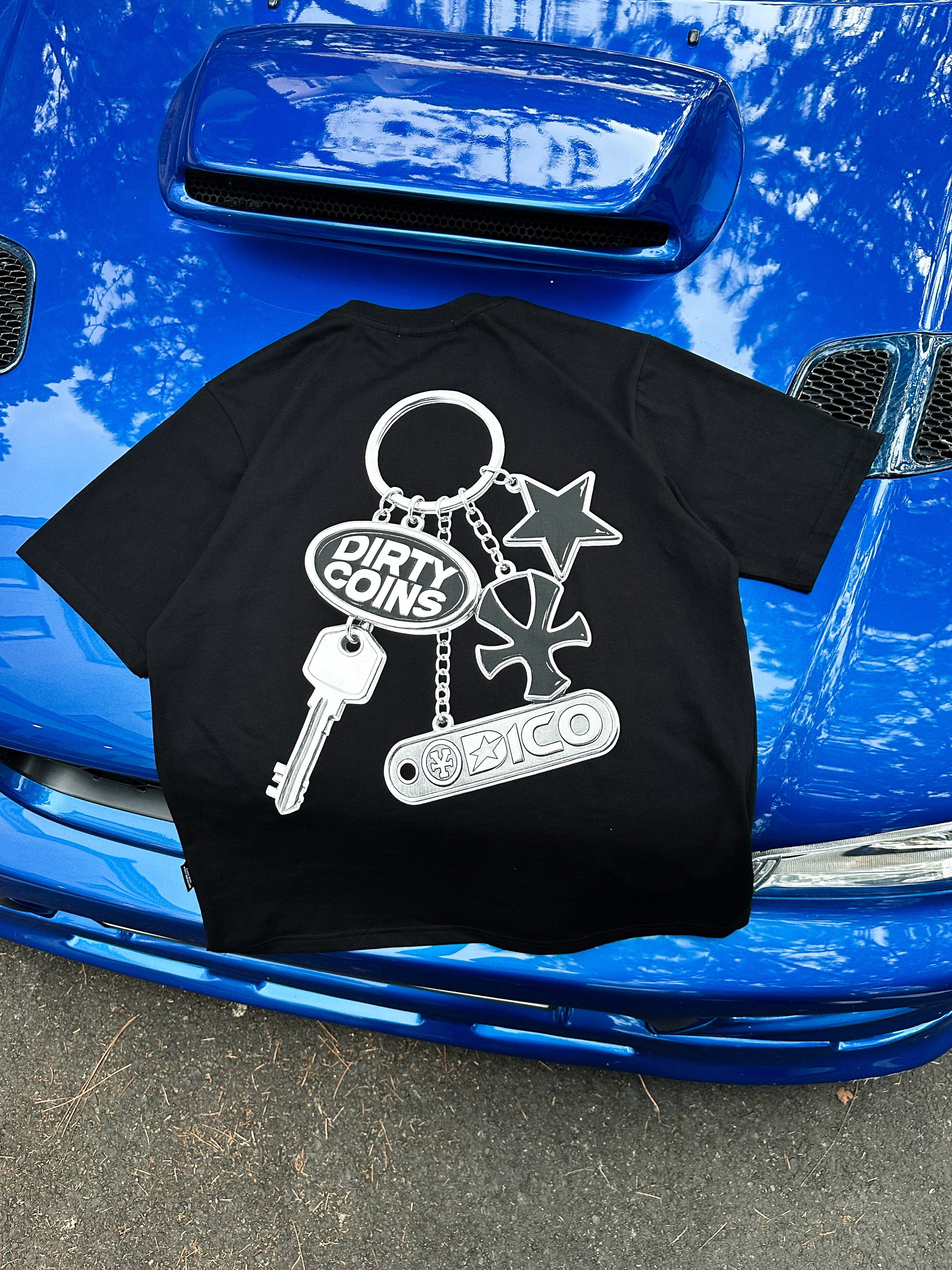 Dico Key Fob T-shirt Black