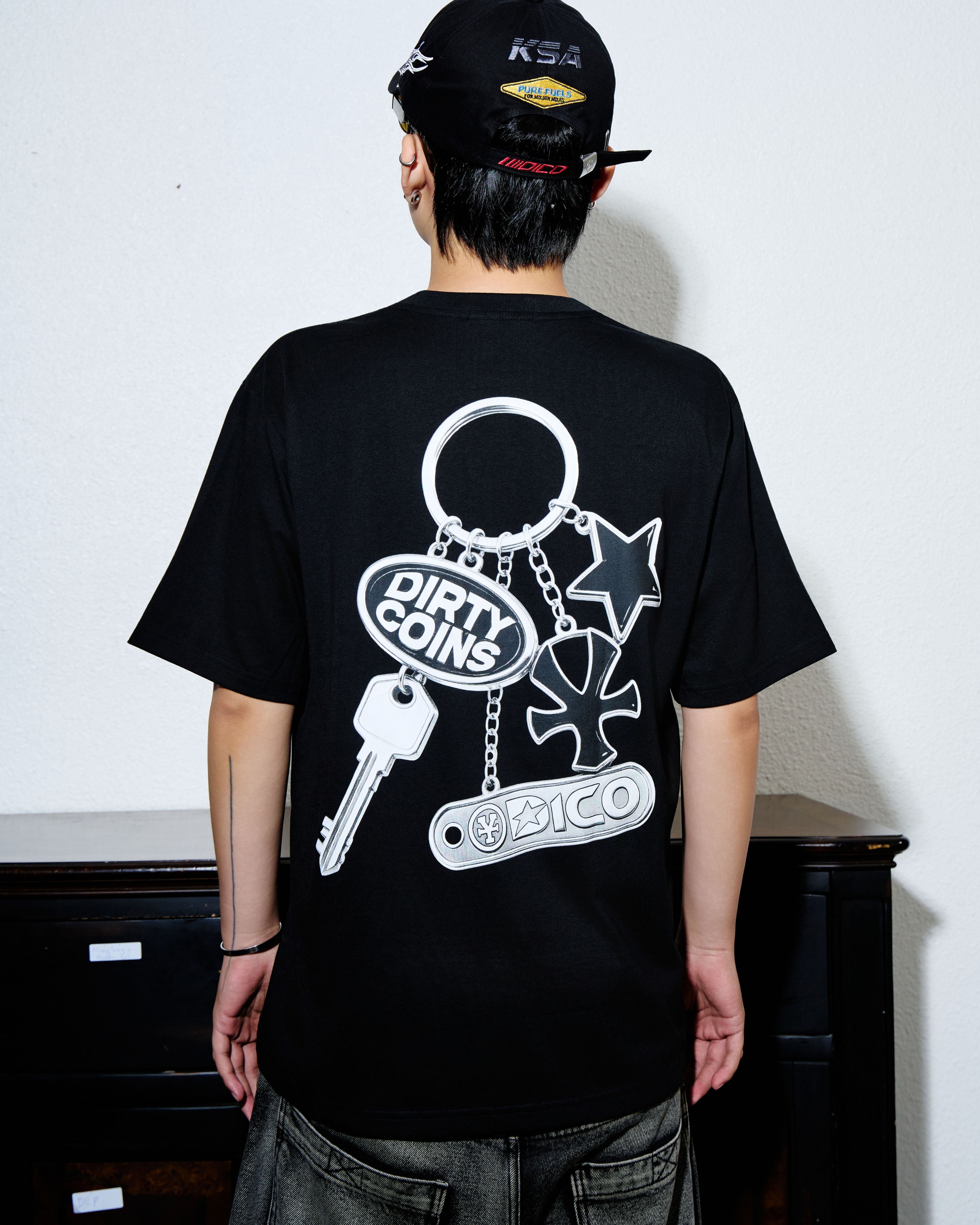 Dico Key Fob T-shirt Black