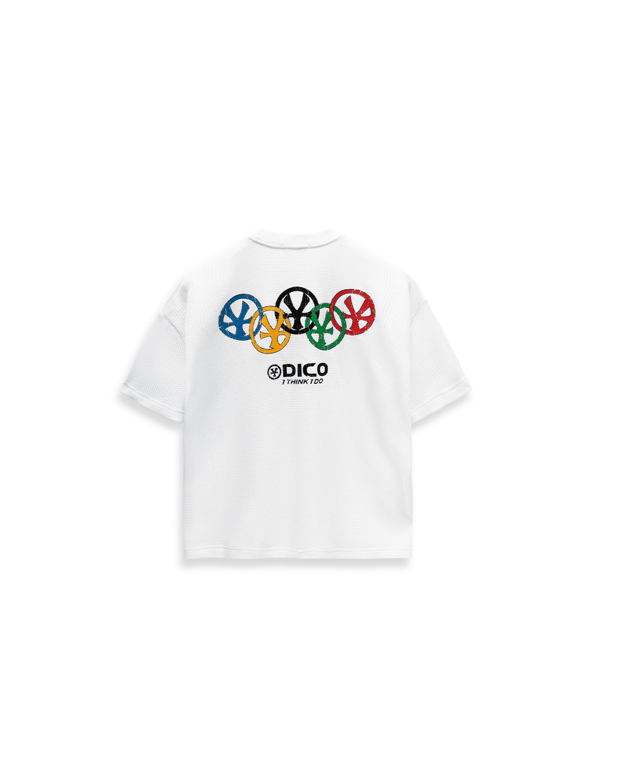 Dico Sport Club Union Waffle T-shirt White
