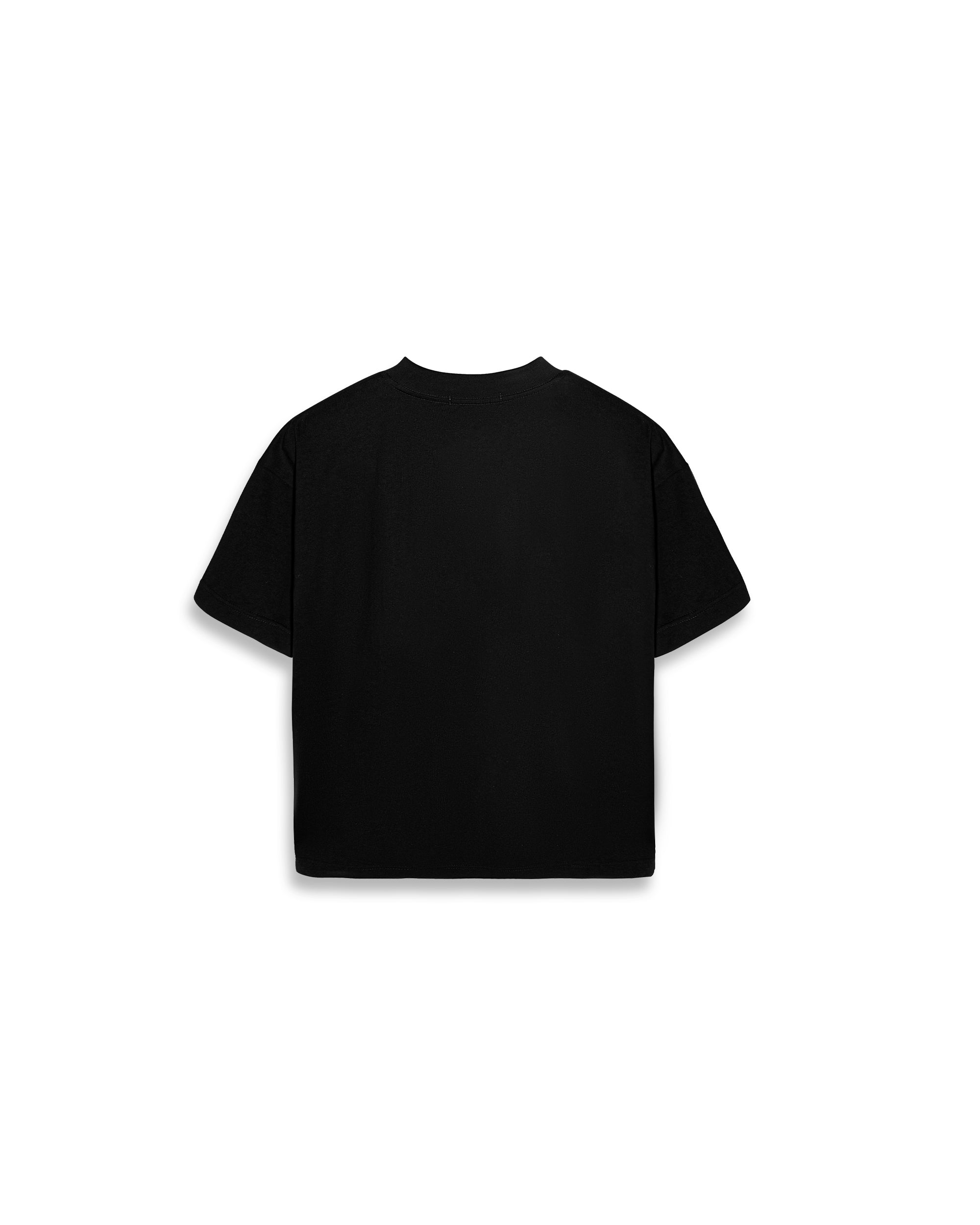 Dico Fluffy Wavy Logo T-shirt Black