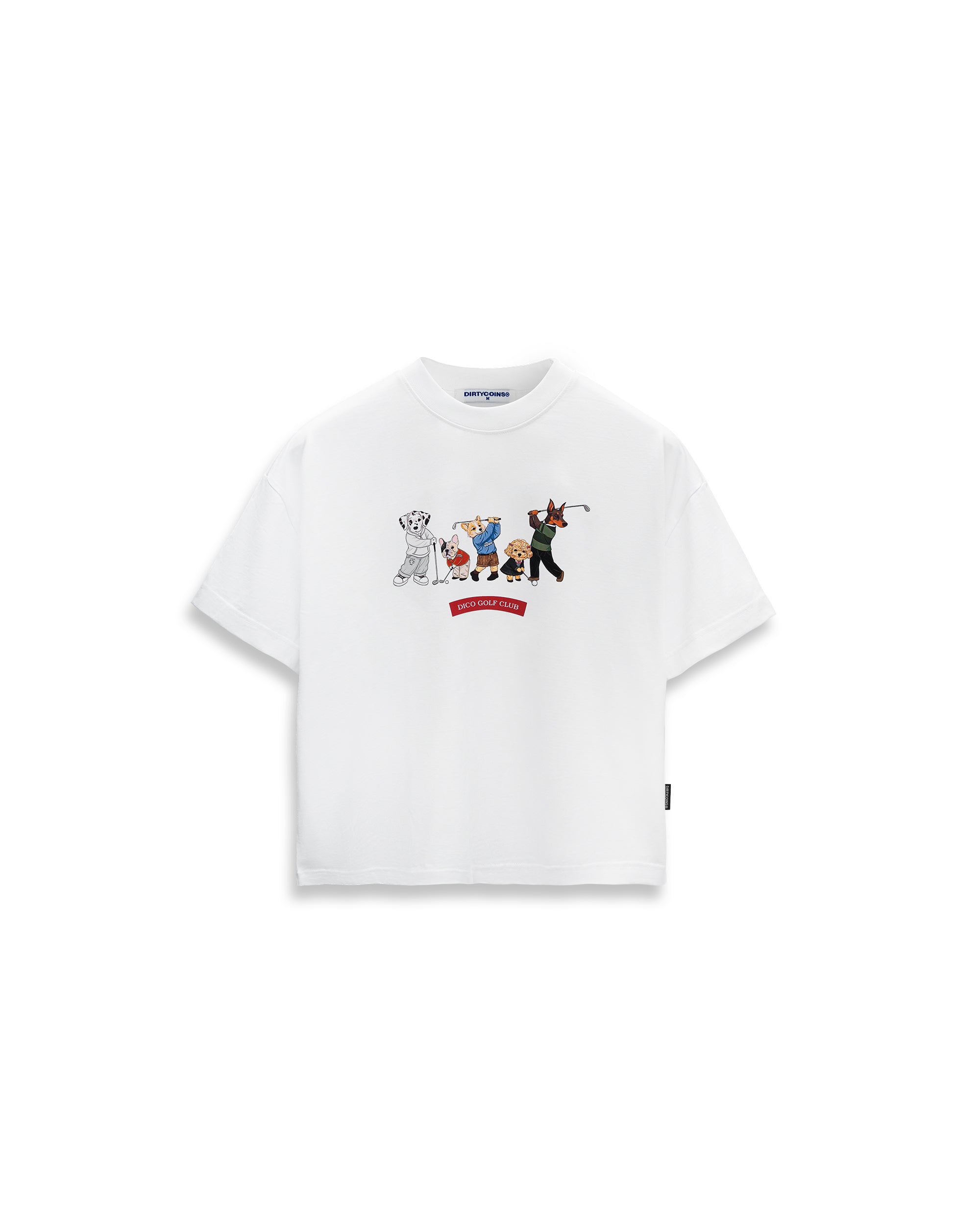 Dico Puppies Golf Club T-shirt White