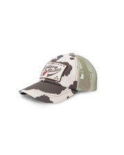 DCxRS Cow Printed Mesh Cap Begie