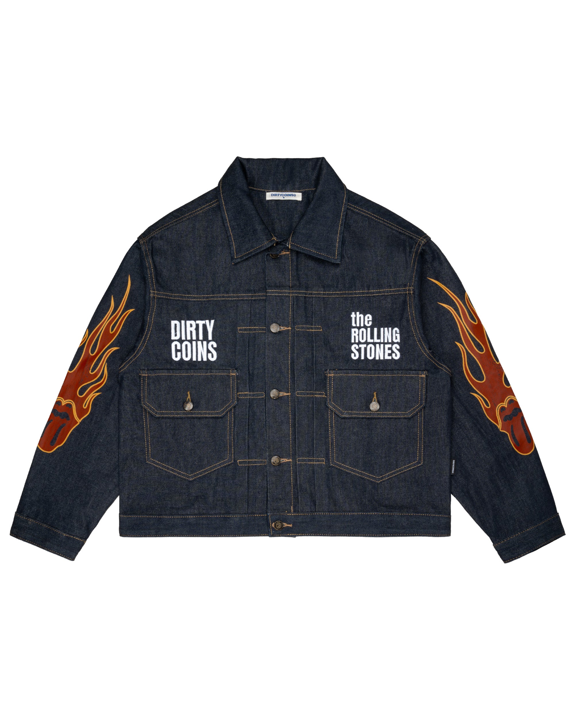 DCxRS Flame Raw Denim Jacket