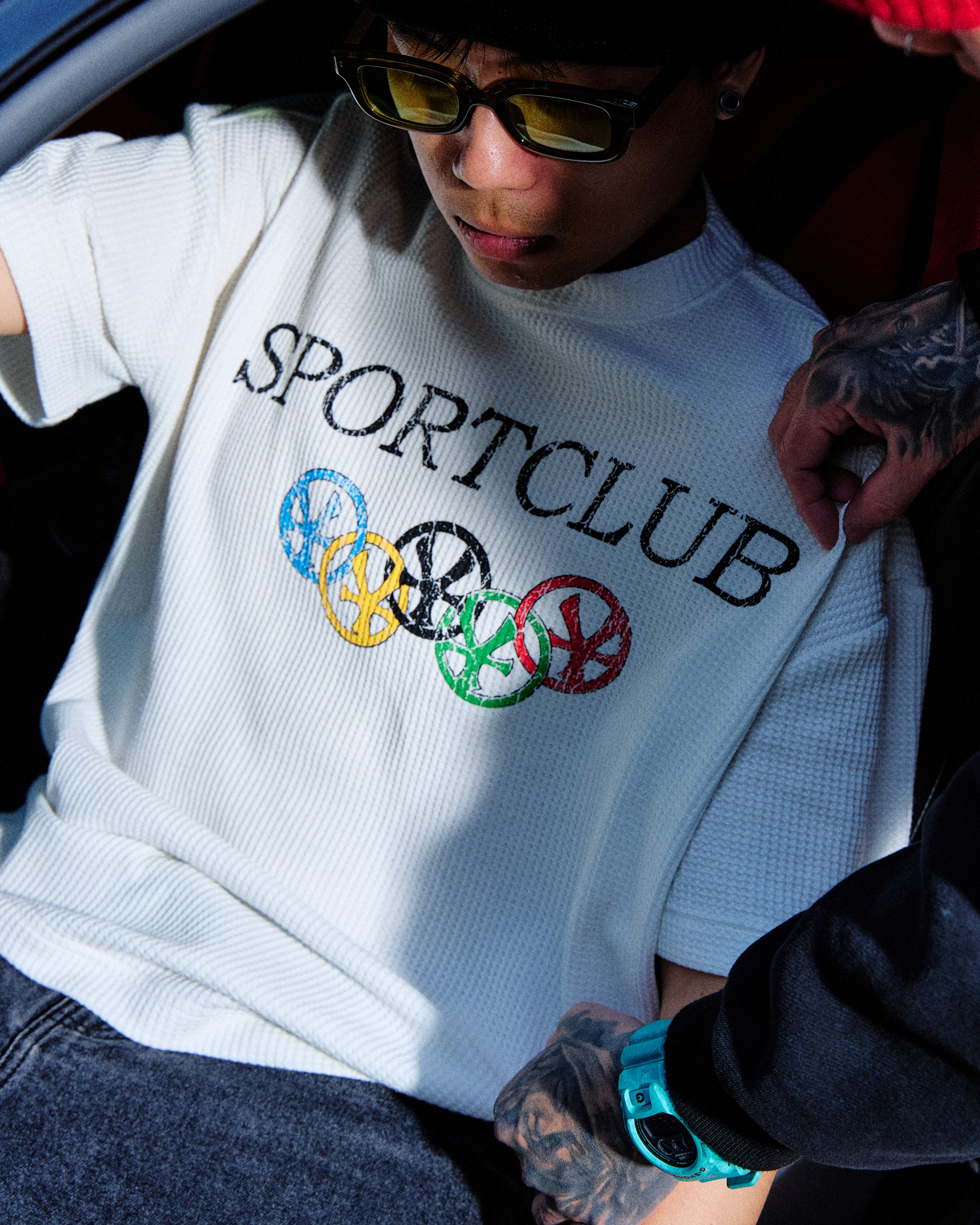 Dico Sport Club Union Waffle T-shirt White