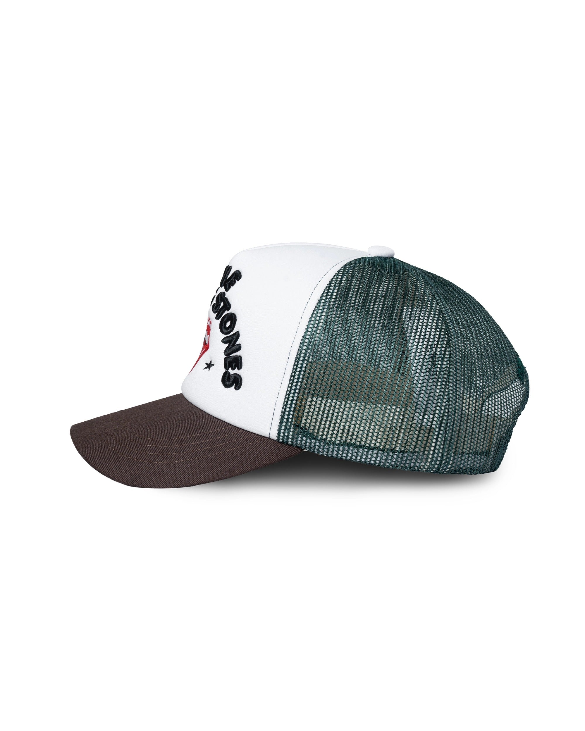 DCxRS Tongue Embroidery Mesh Cap Green